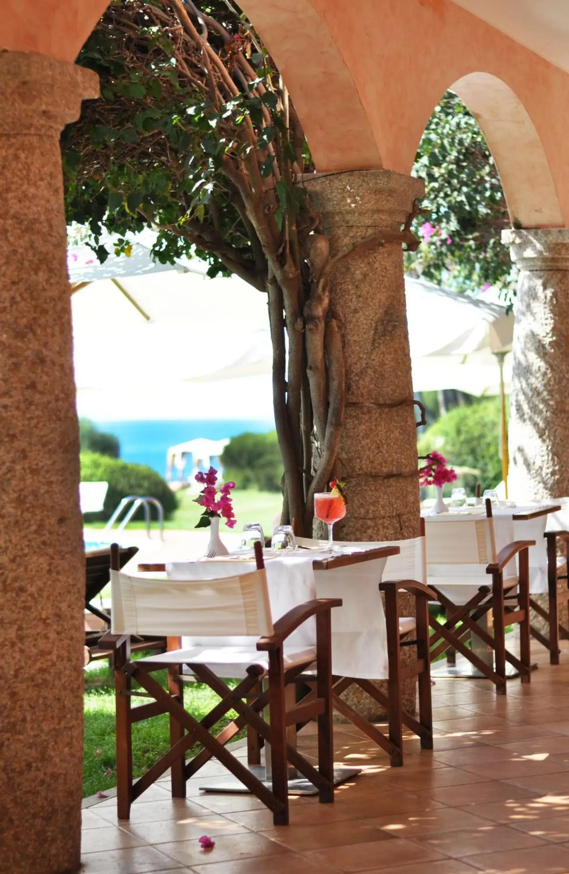 Balcony/Terrace, Restaurant/Places to Eat in Hotel Cala Caterina