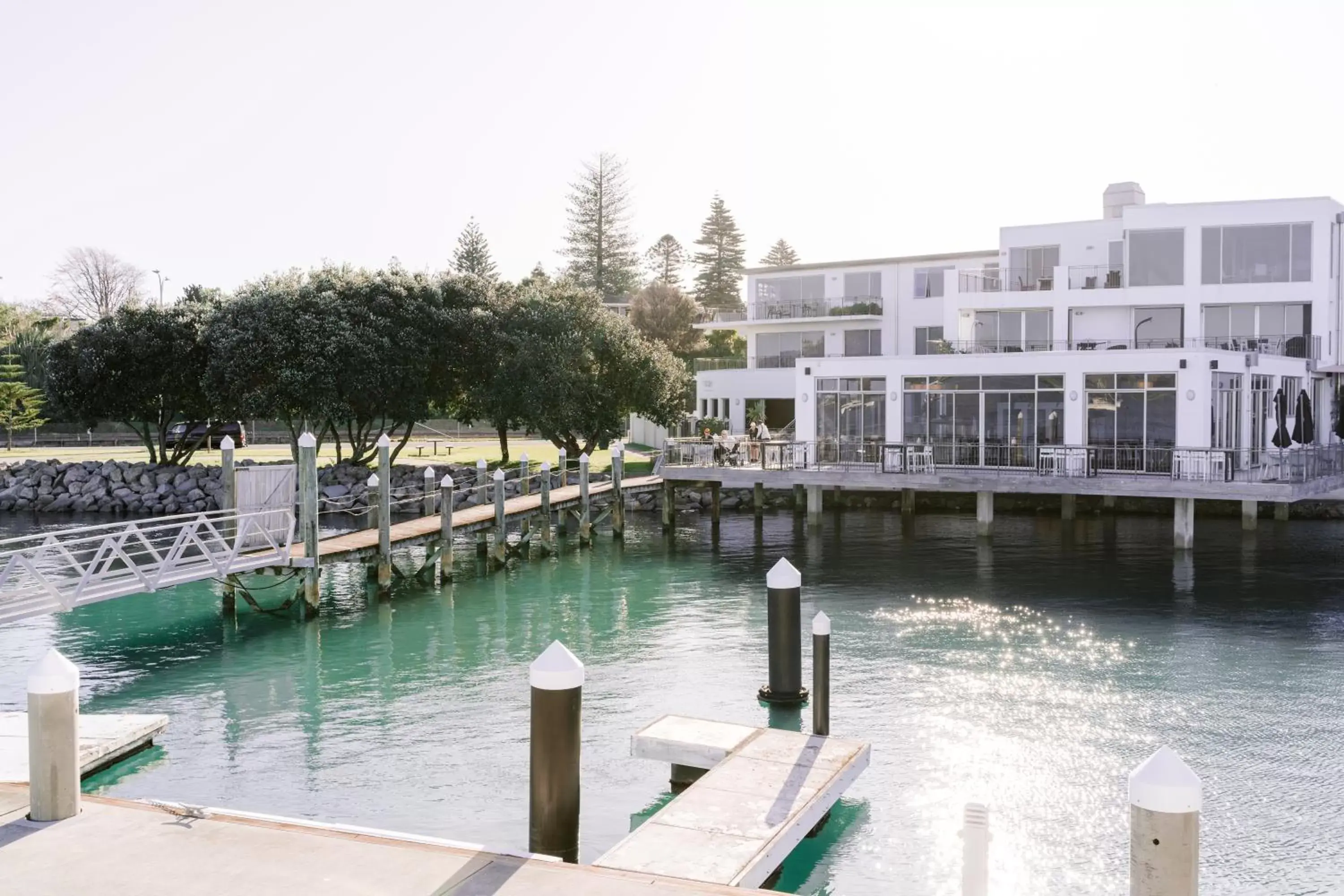 Property building in Trinity Wharf Tauranga