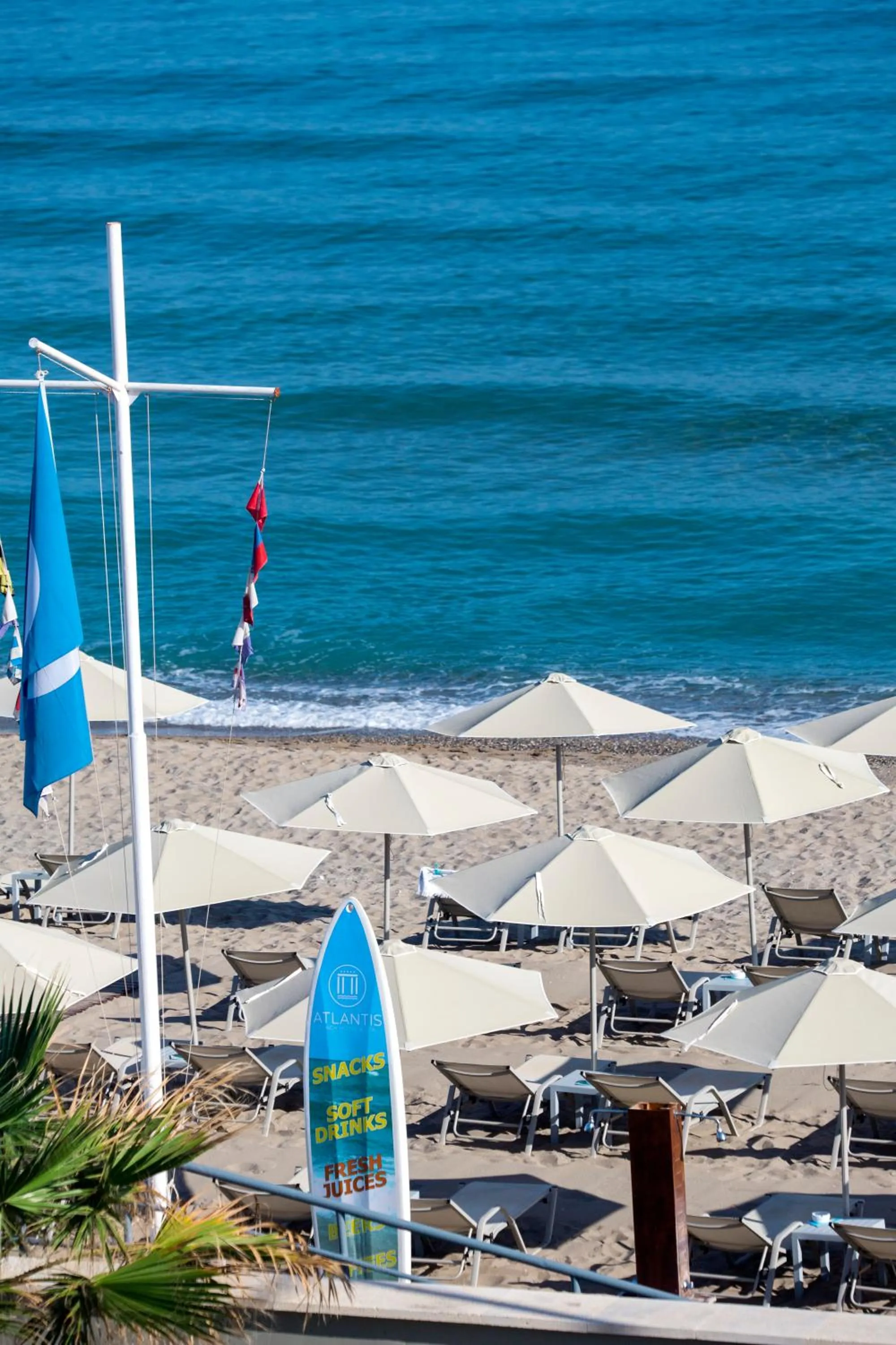 Beach in Atlantis Beach Hotel
