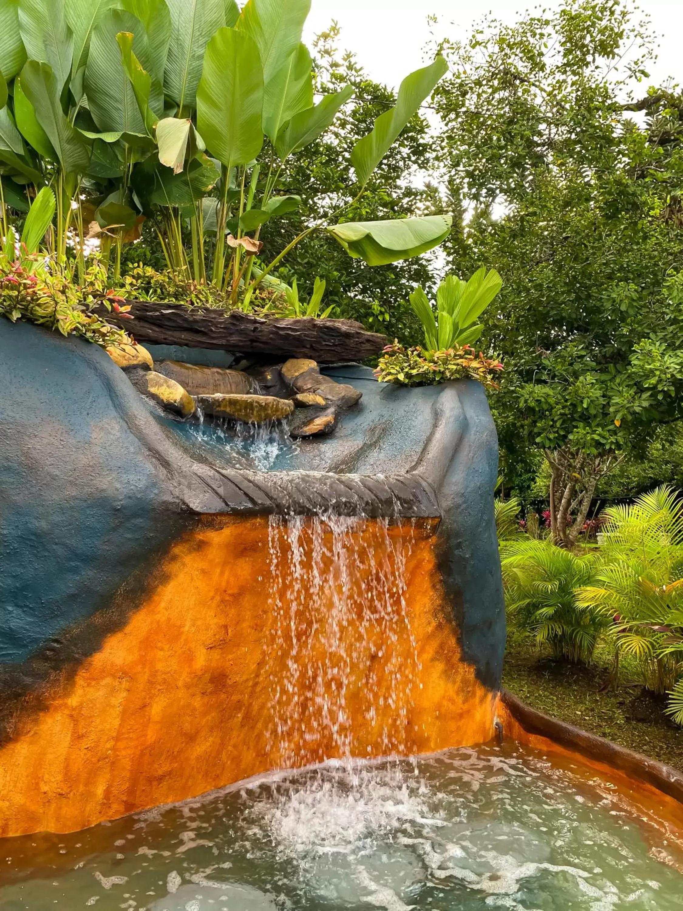 Hot Spring Bath in Hotel Heliconias Nature Inn & Hot Springs