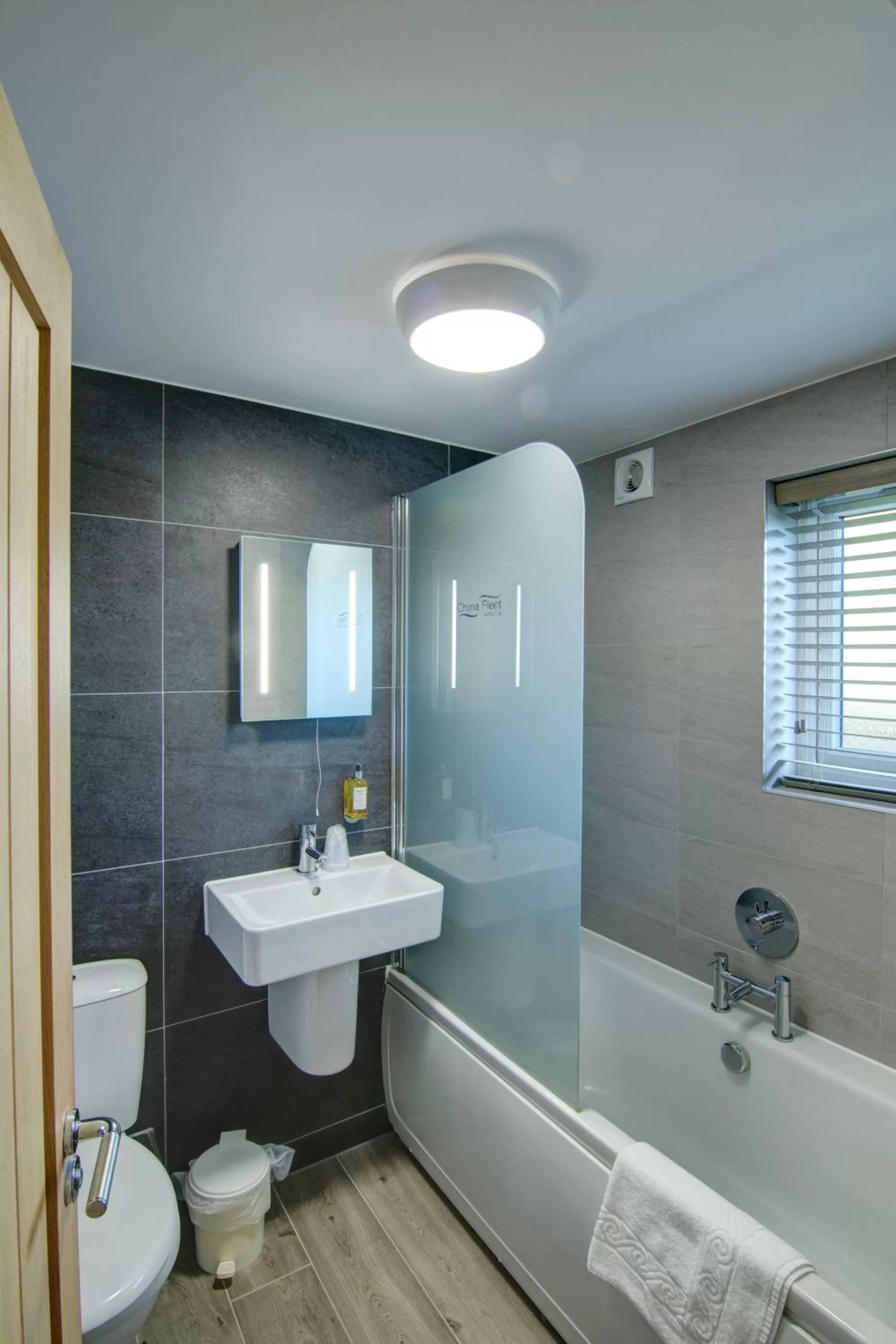 Shower in China Fleet Country Club