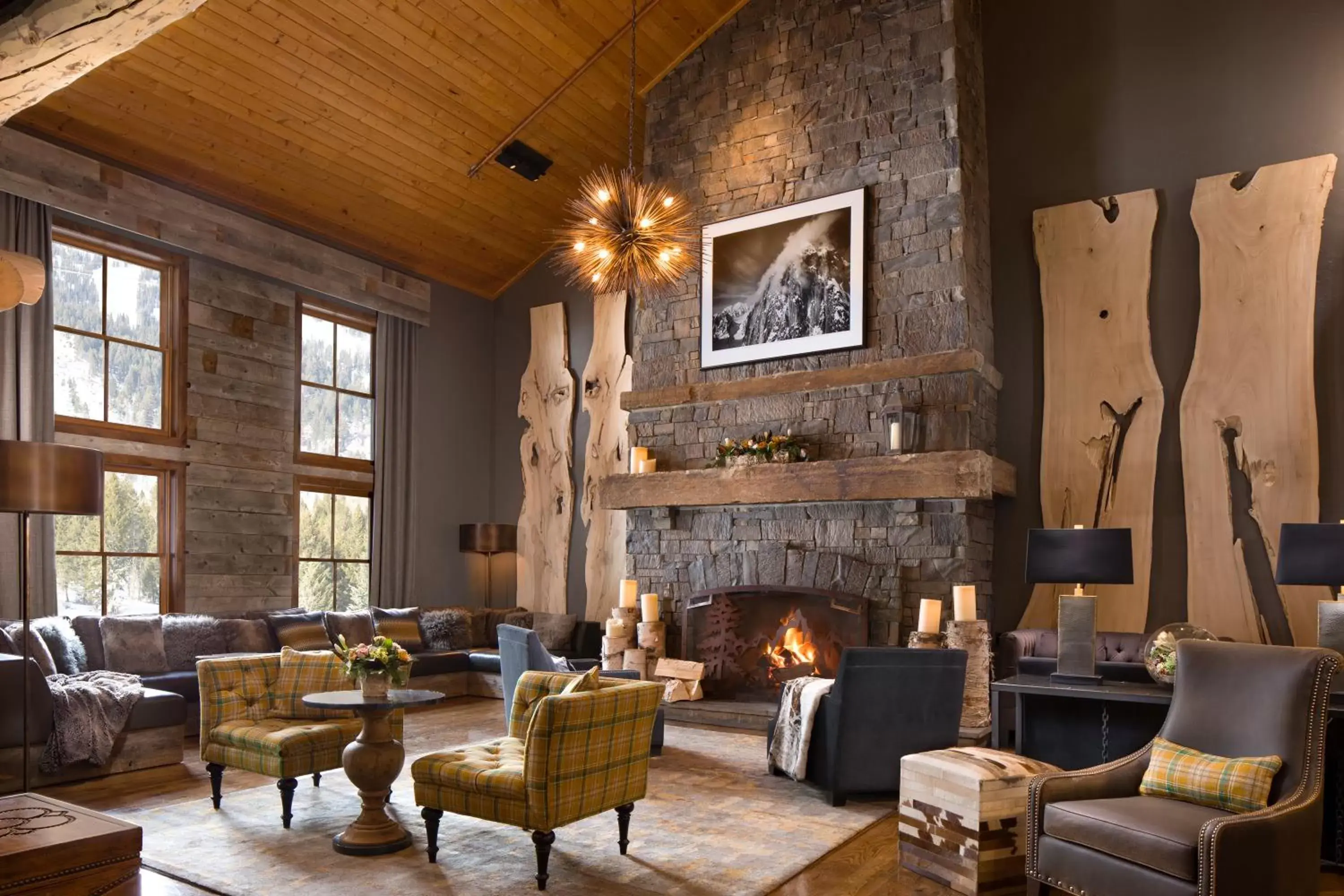 Lobby or reception in Teton Mountain Lodge and Spa, a Noble House Resort