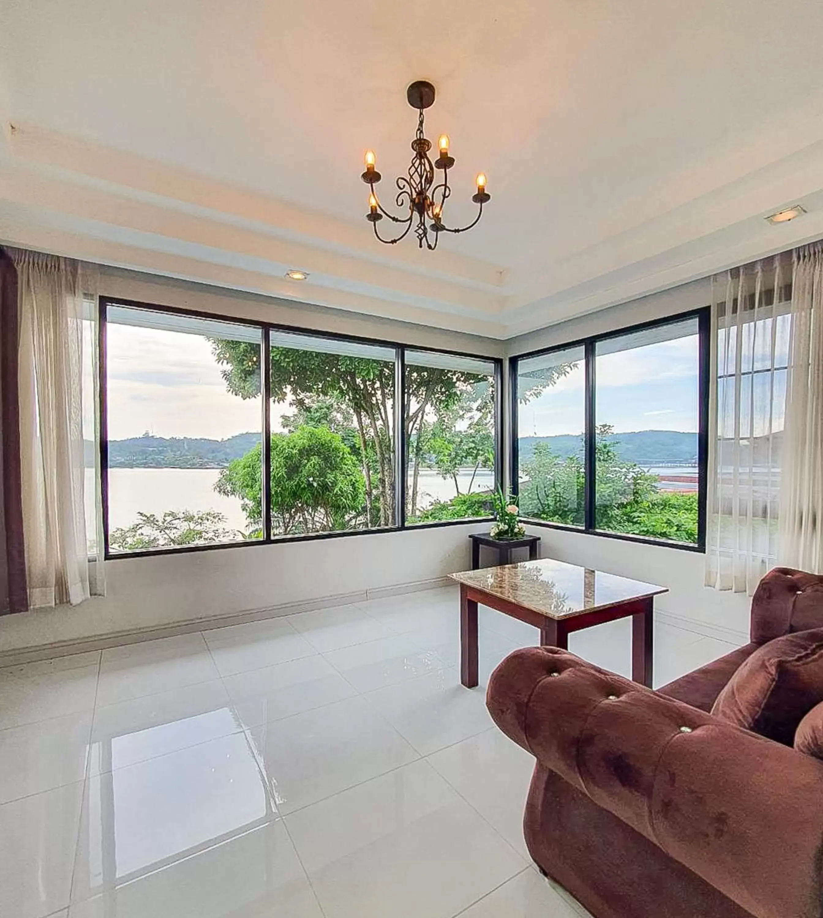 View (from property/room), Seating Area in Phornpailin Riverside Resort