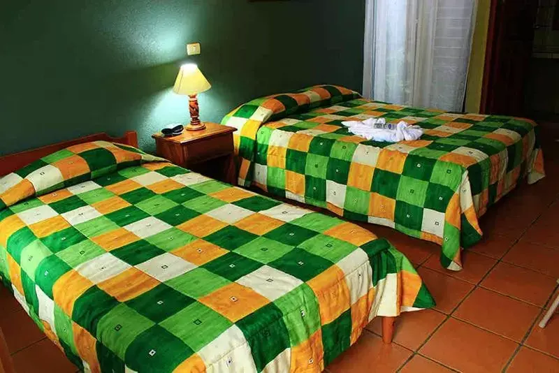 Bed in Hotel Guadalupe