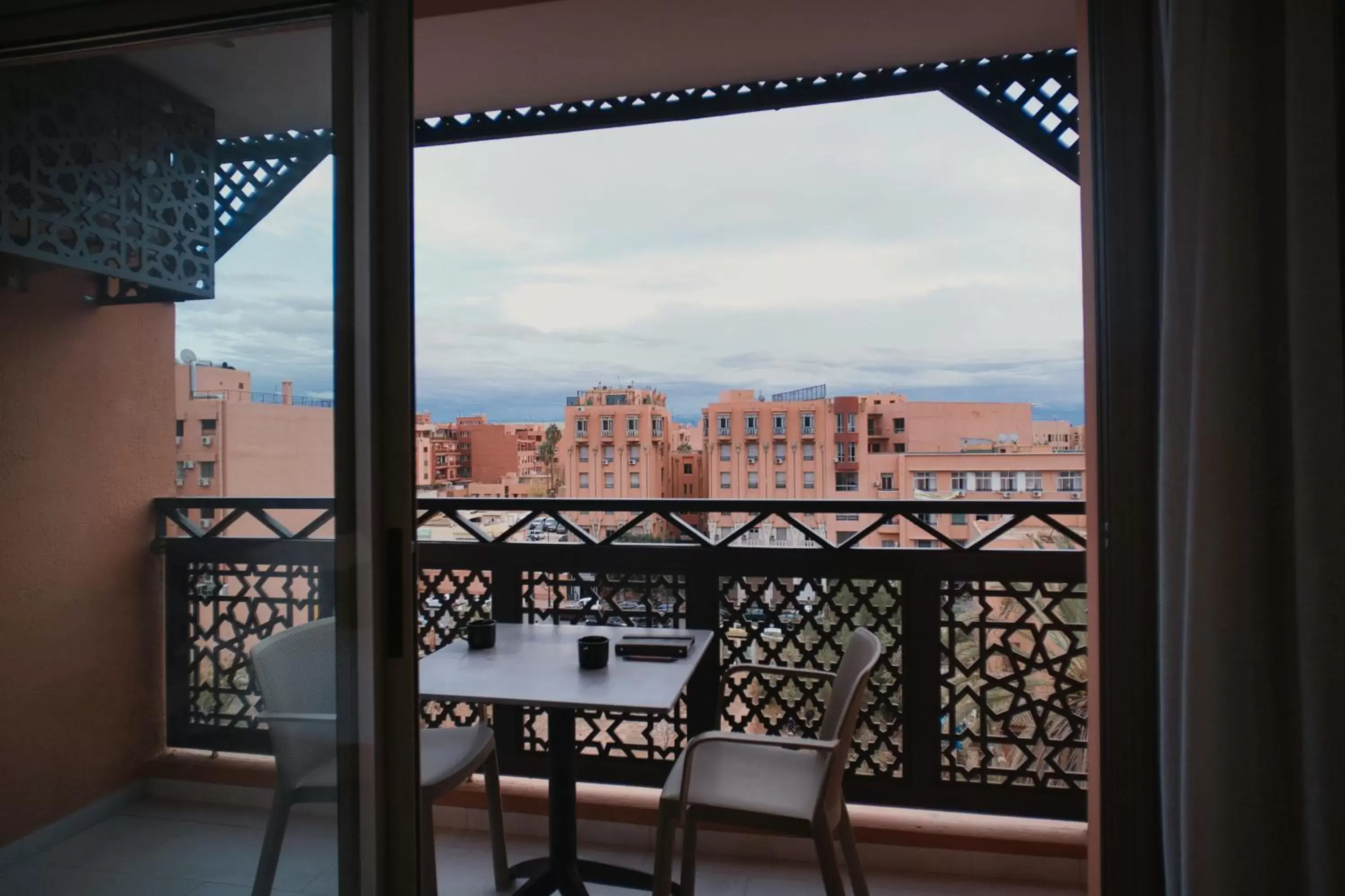 Patio in Diwane Hotel & Spa Marrakech