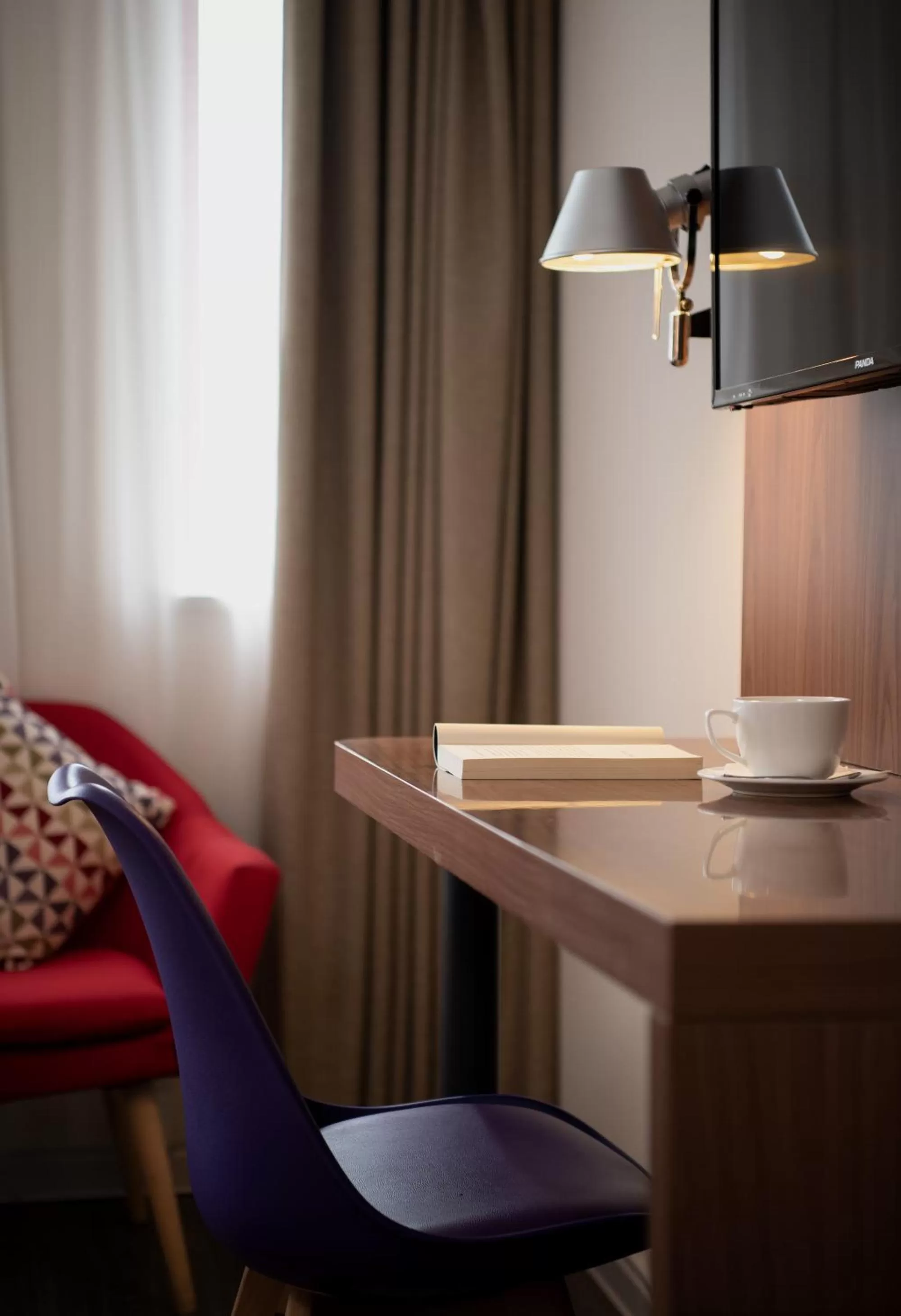 Seating area in Campanile Xi'an Bell Tower Huimin Street