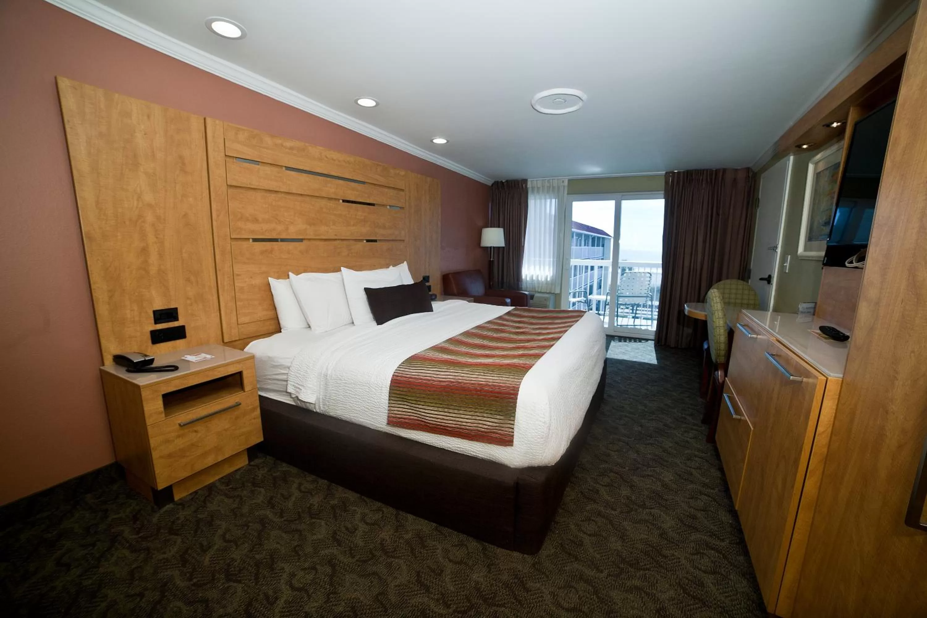 Photo of the whole room, Bed in DeSoto Beach Hotel