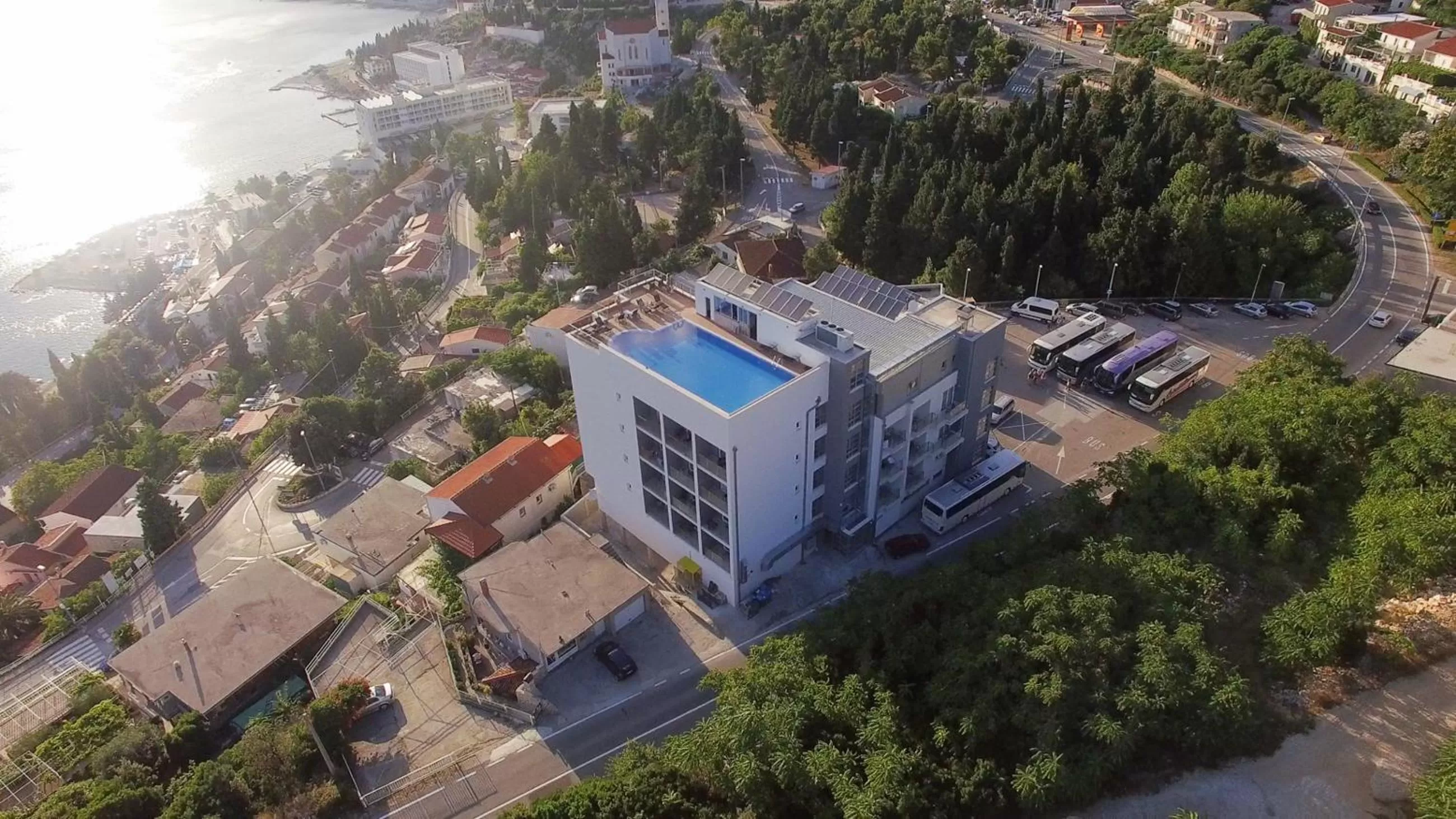 Bird's eye view in Hotel Jadran Neum
