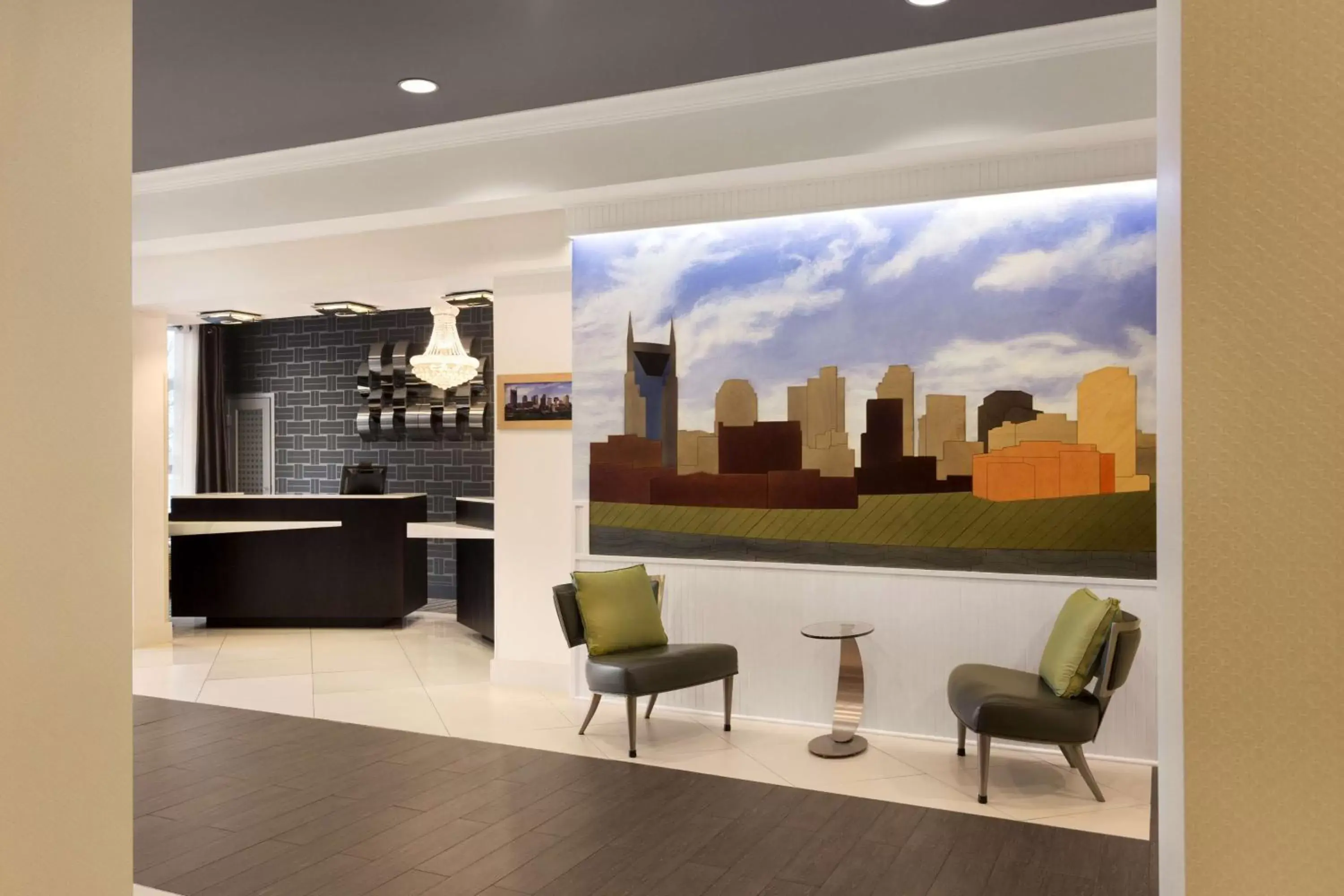 Lobby or reception in Country Inn & Suites by Radisson, Nashville Airport, TN