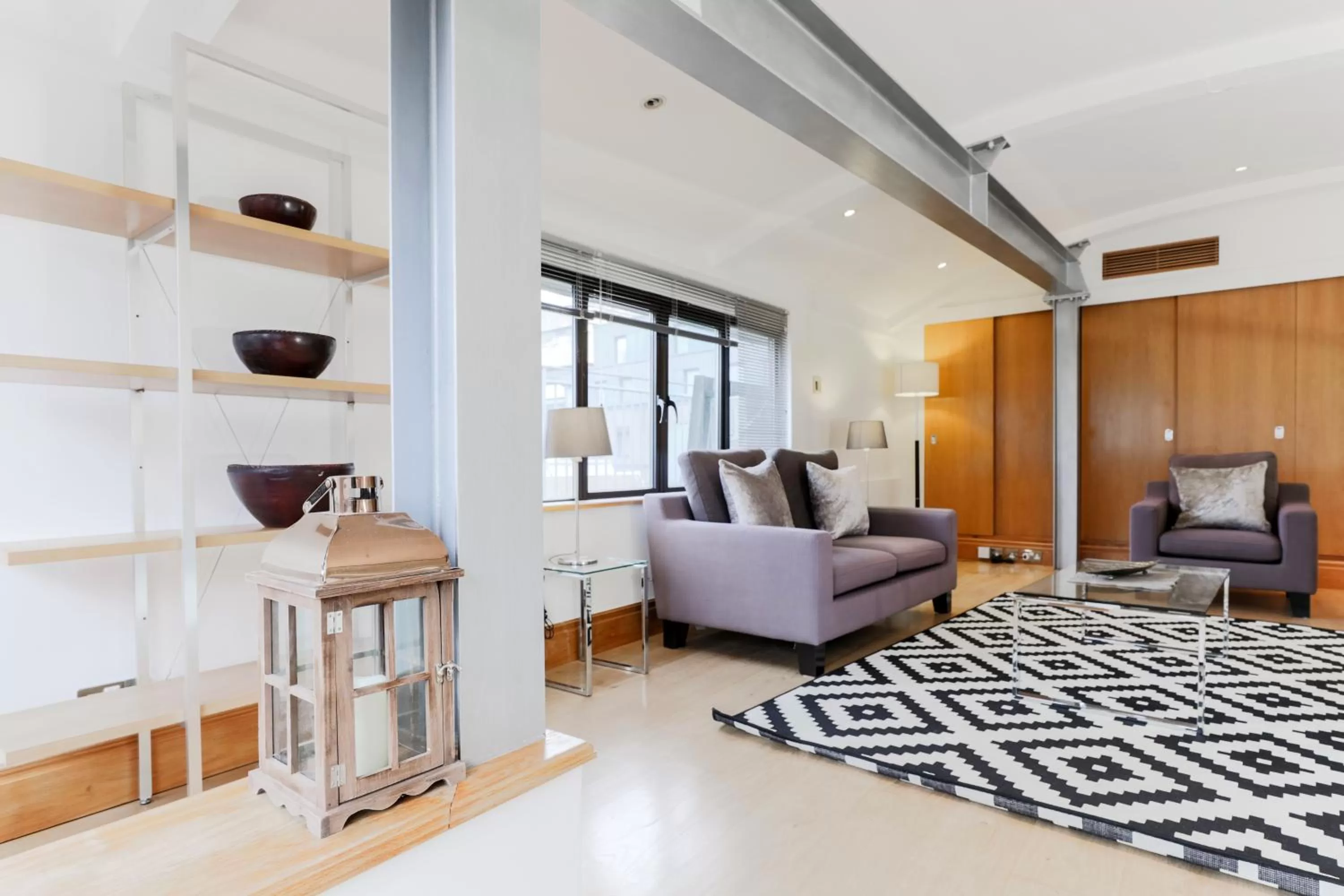 Living room, Seating Area in Monument Apartments