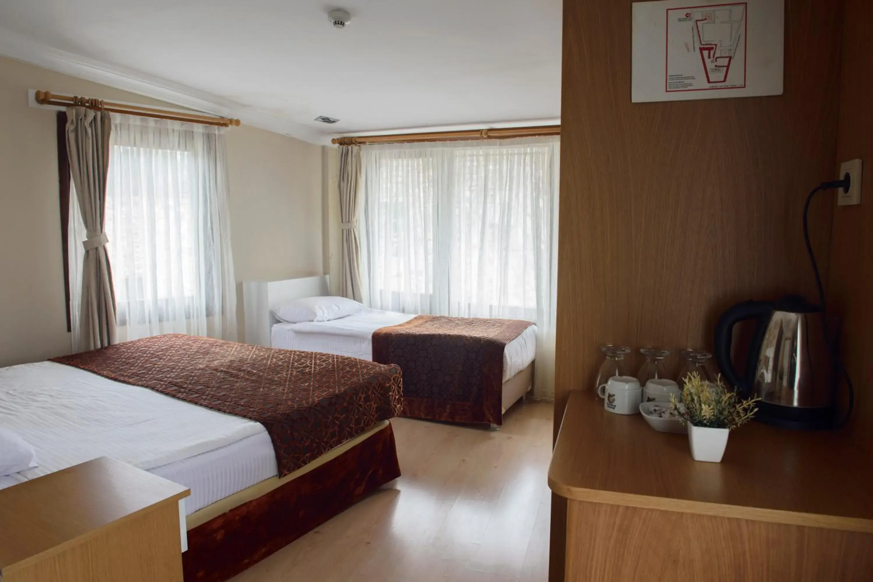 Bed in Tayahatun Hotel