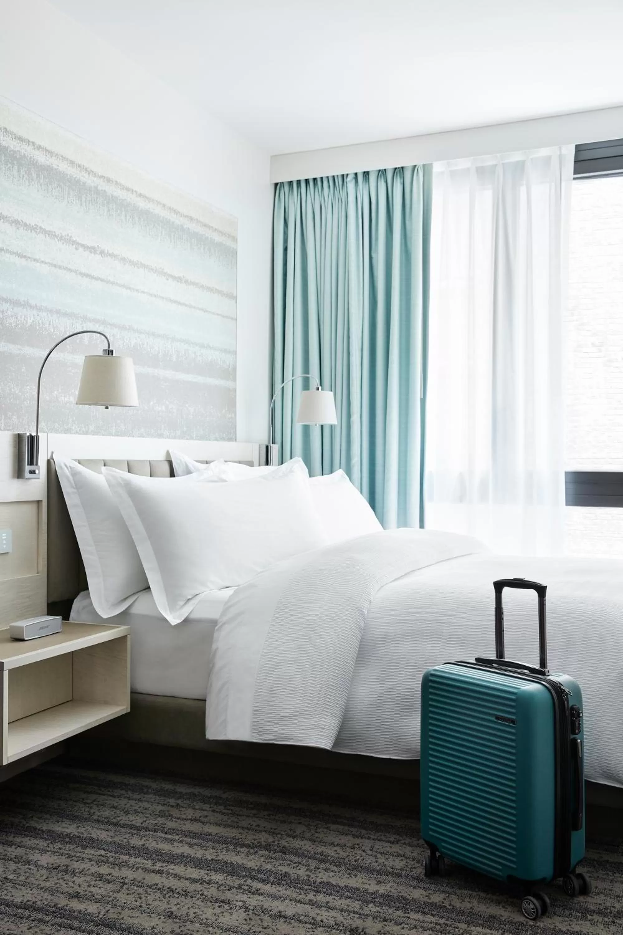 Bed in Park Terrace Hotel