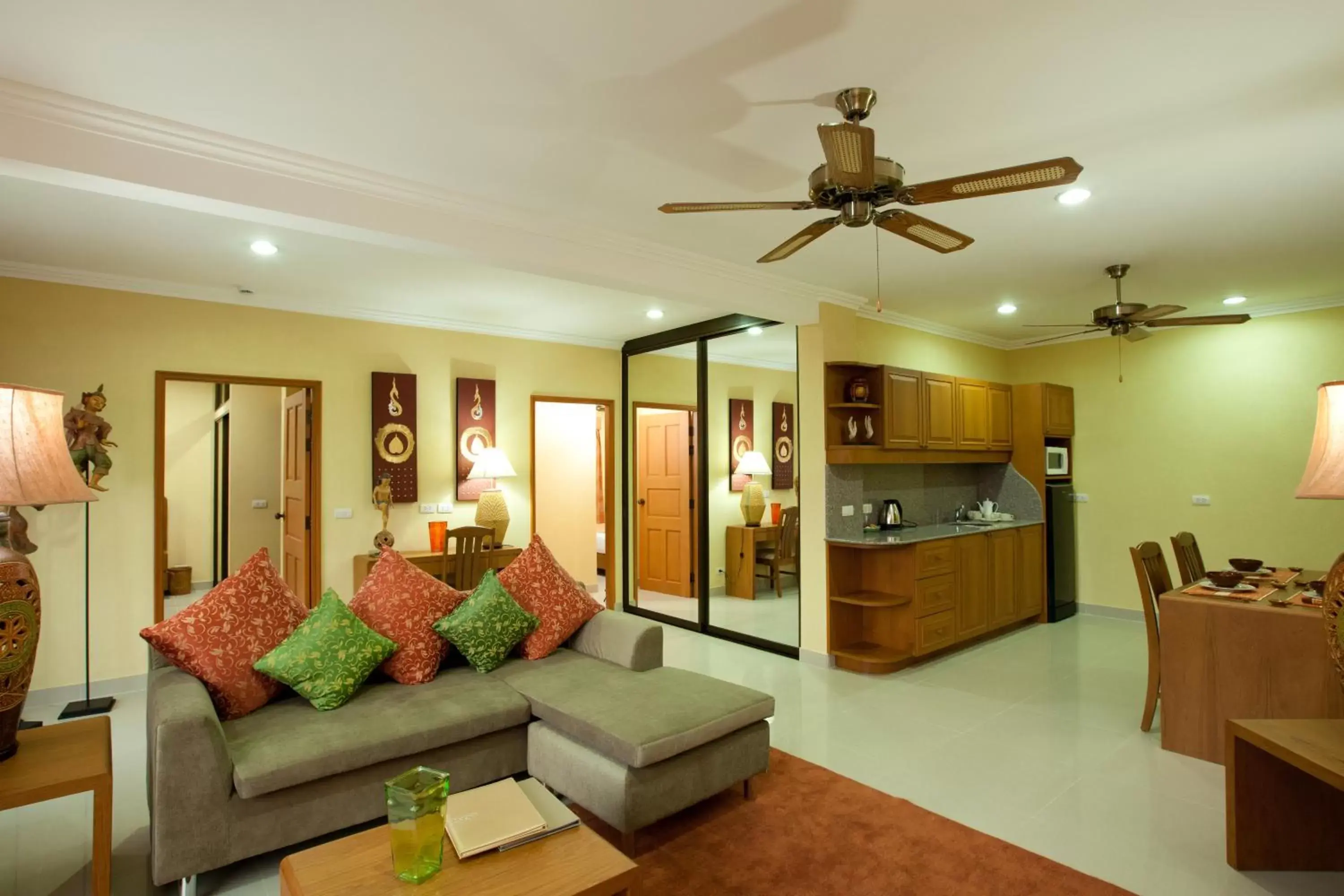 Living room, Seating Area in Baan Souy Resort