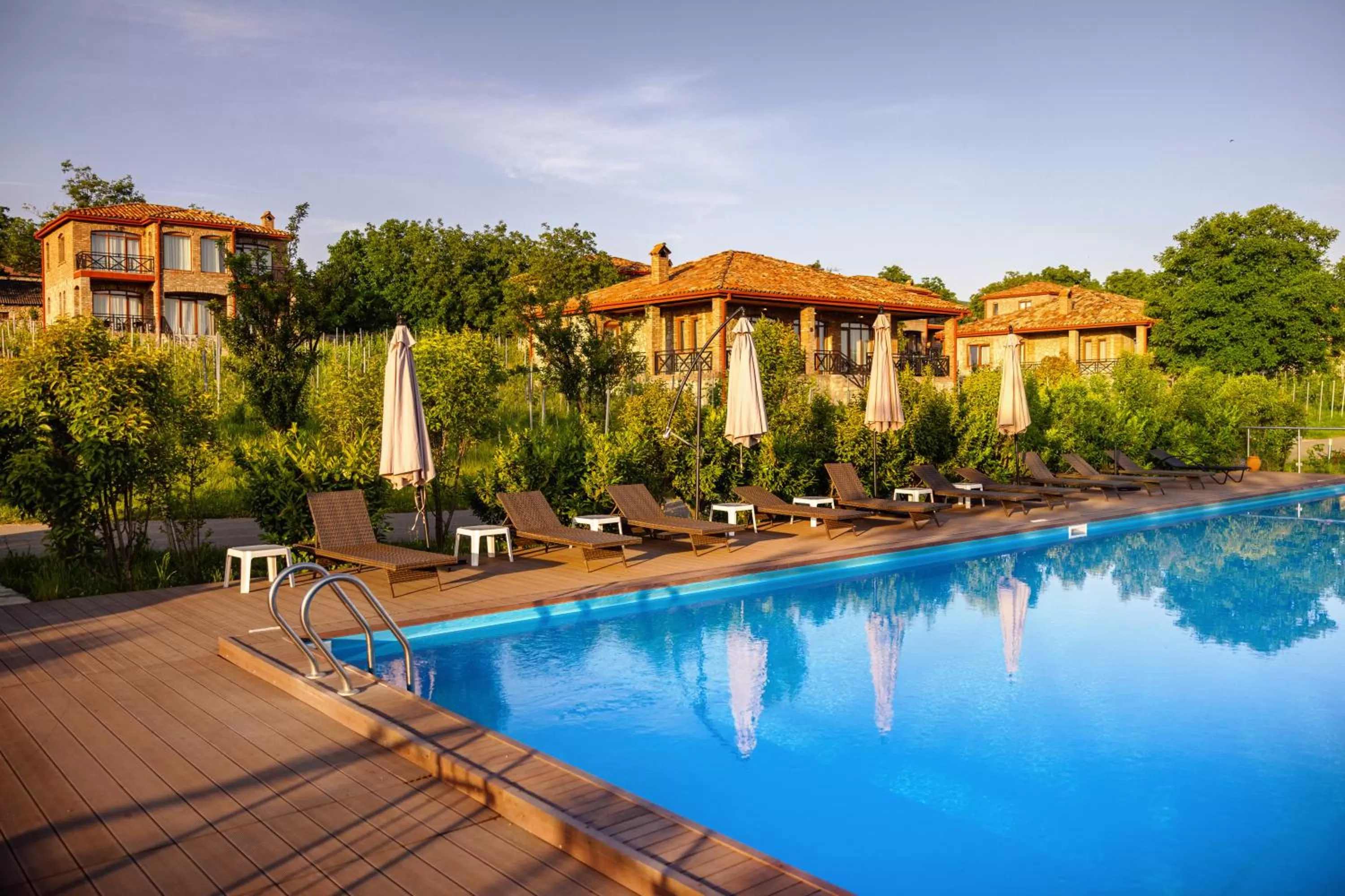 Garden in Schuchmann Wines Château,Villas & SPA