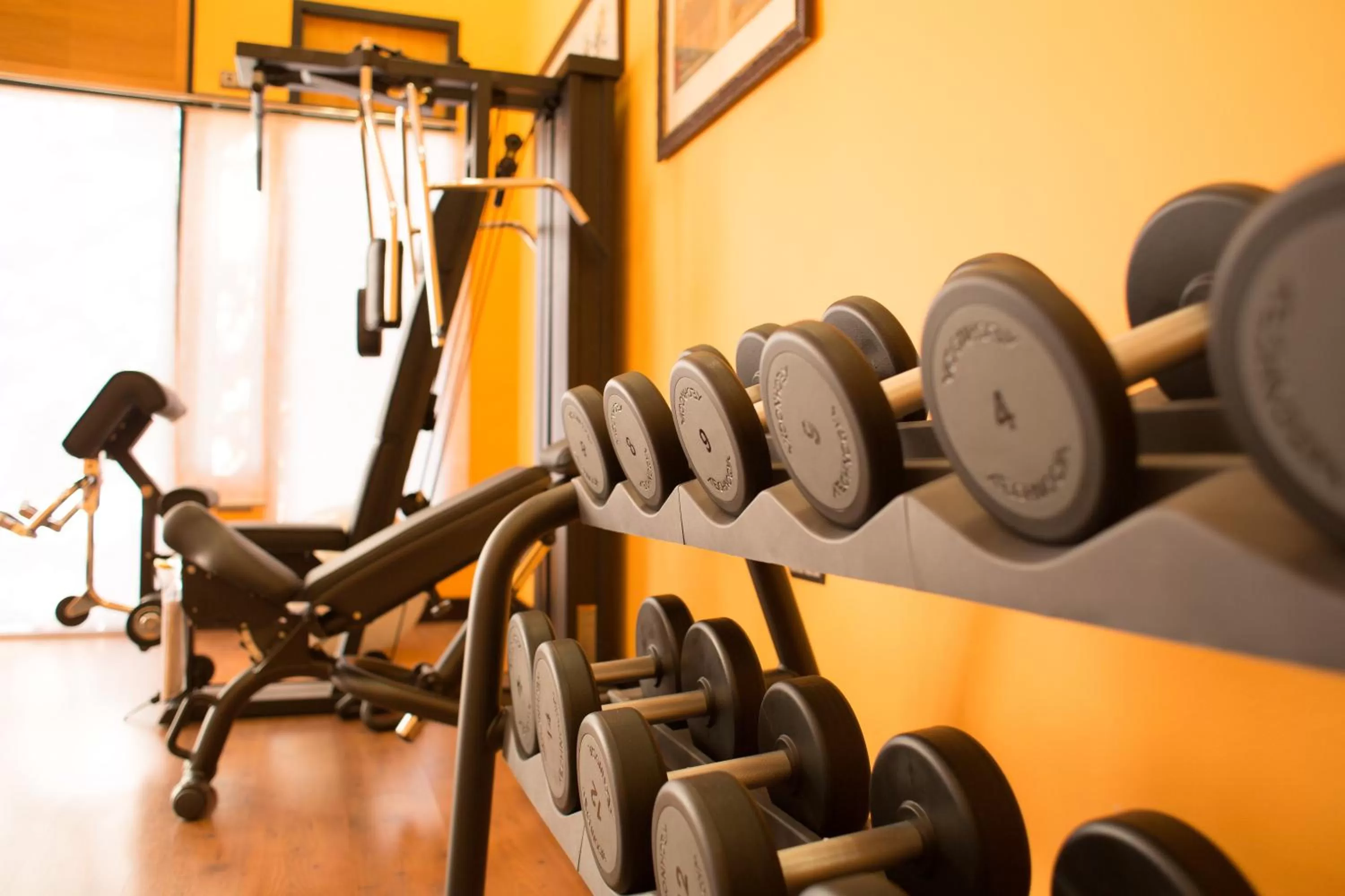 Fitness centre/facilities in Hotel Saray
