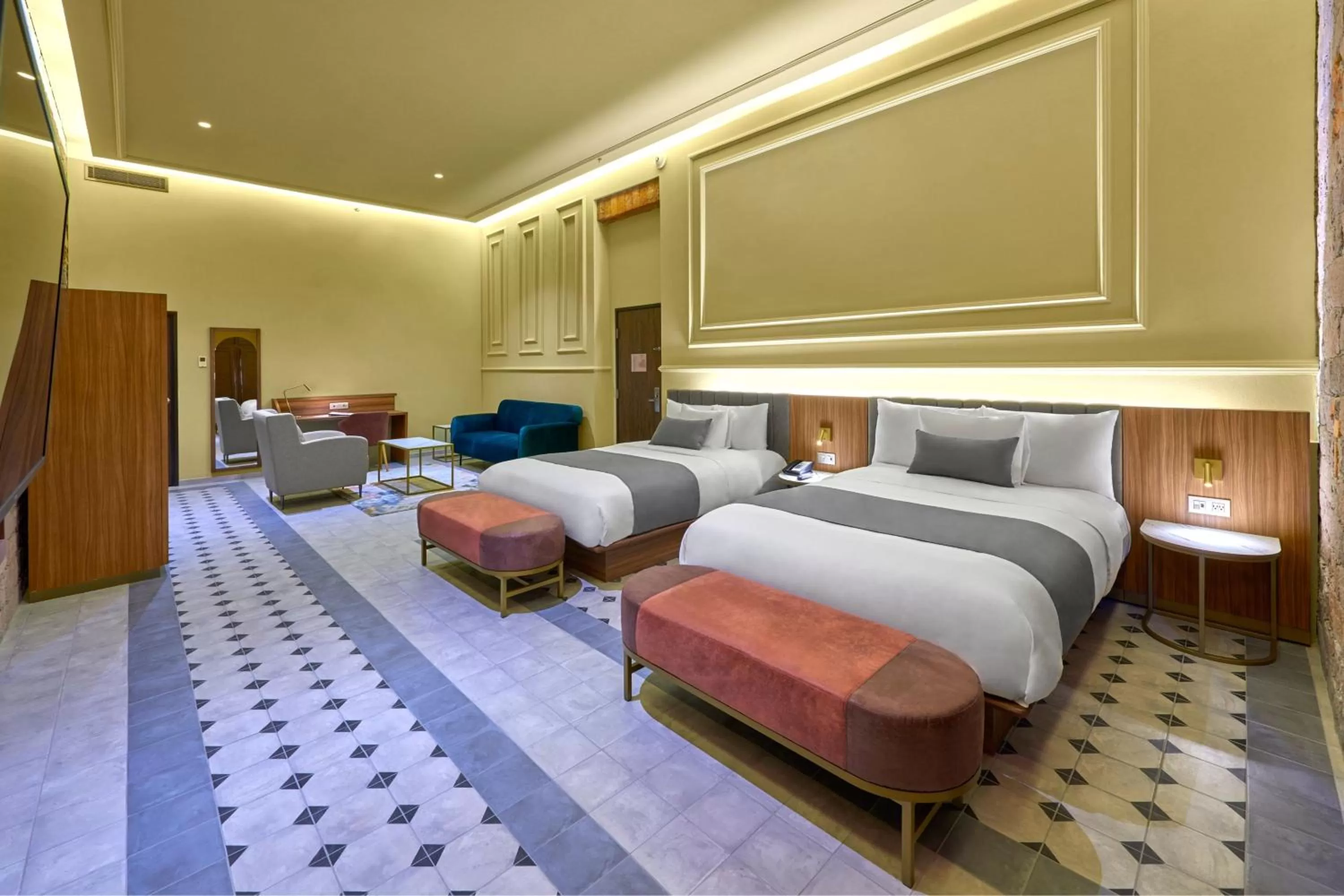 Bedroom, Bed in City Centro by Marriott San Luis Potosi