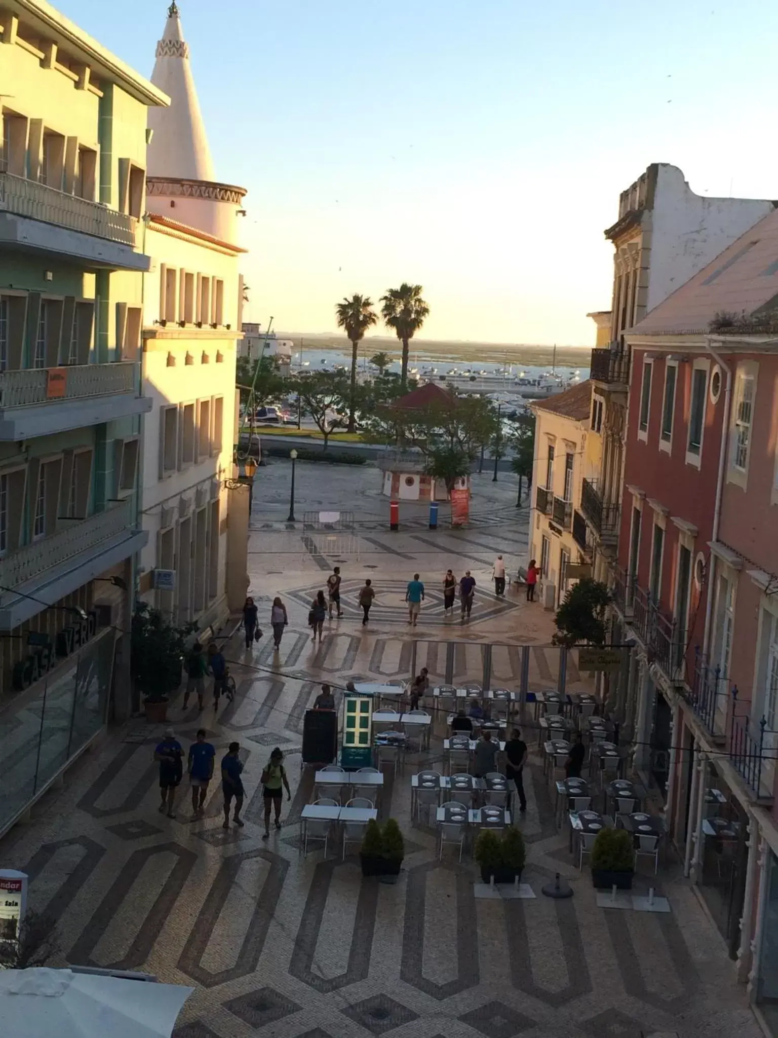 Street view in Aqua Ria Boutique Hotel