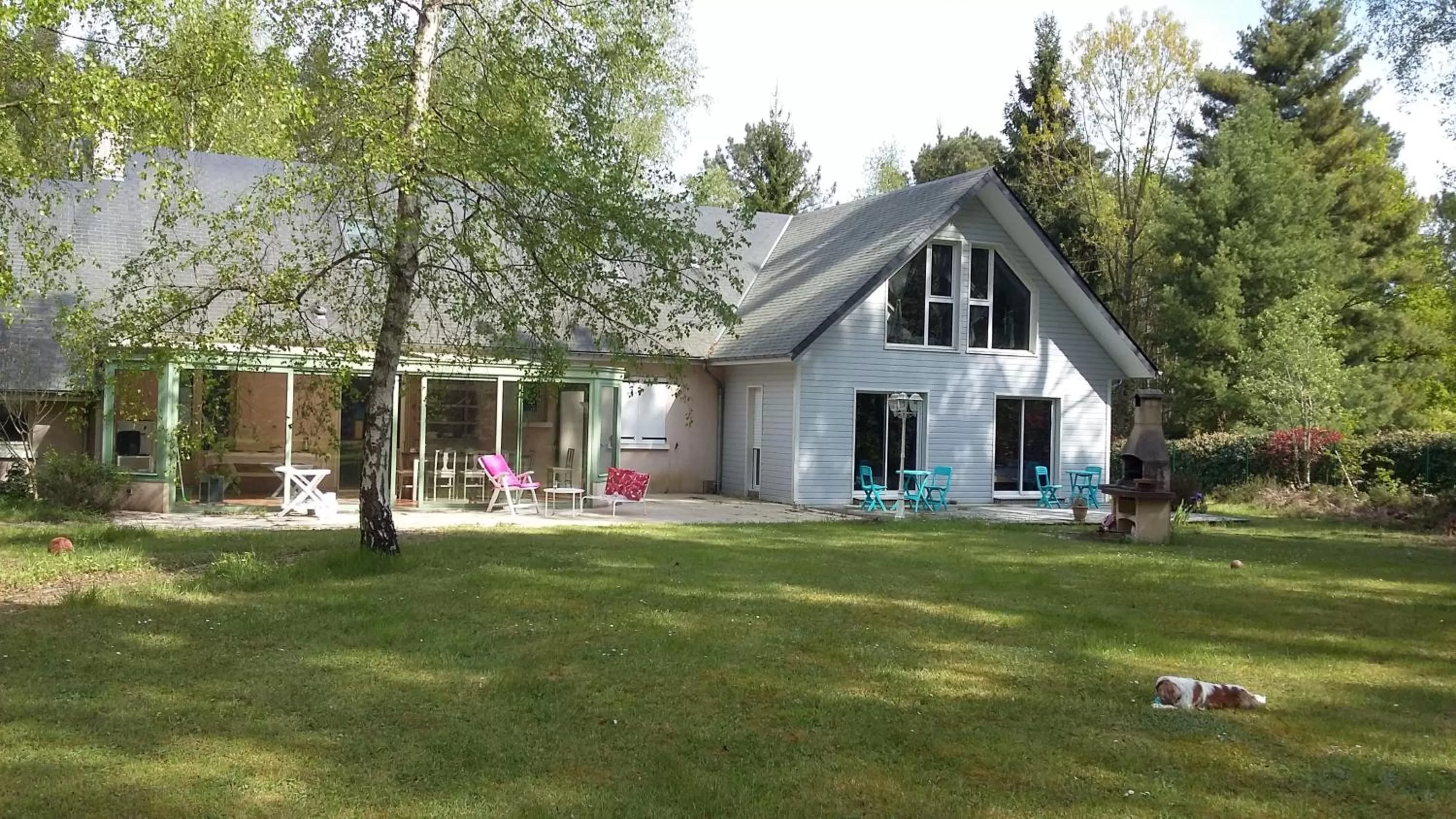 Property Building in B&B La Forêt de Charmeuse