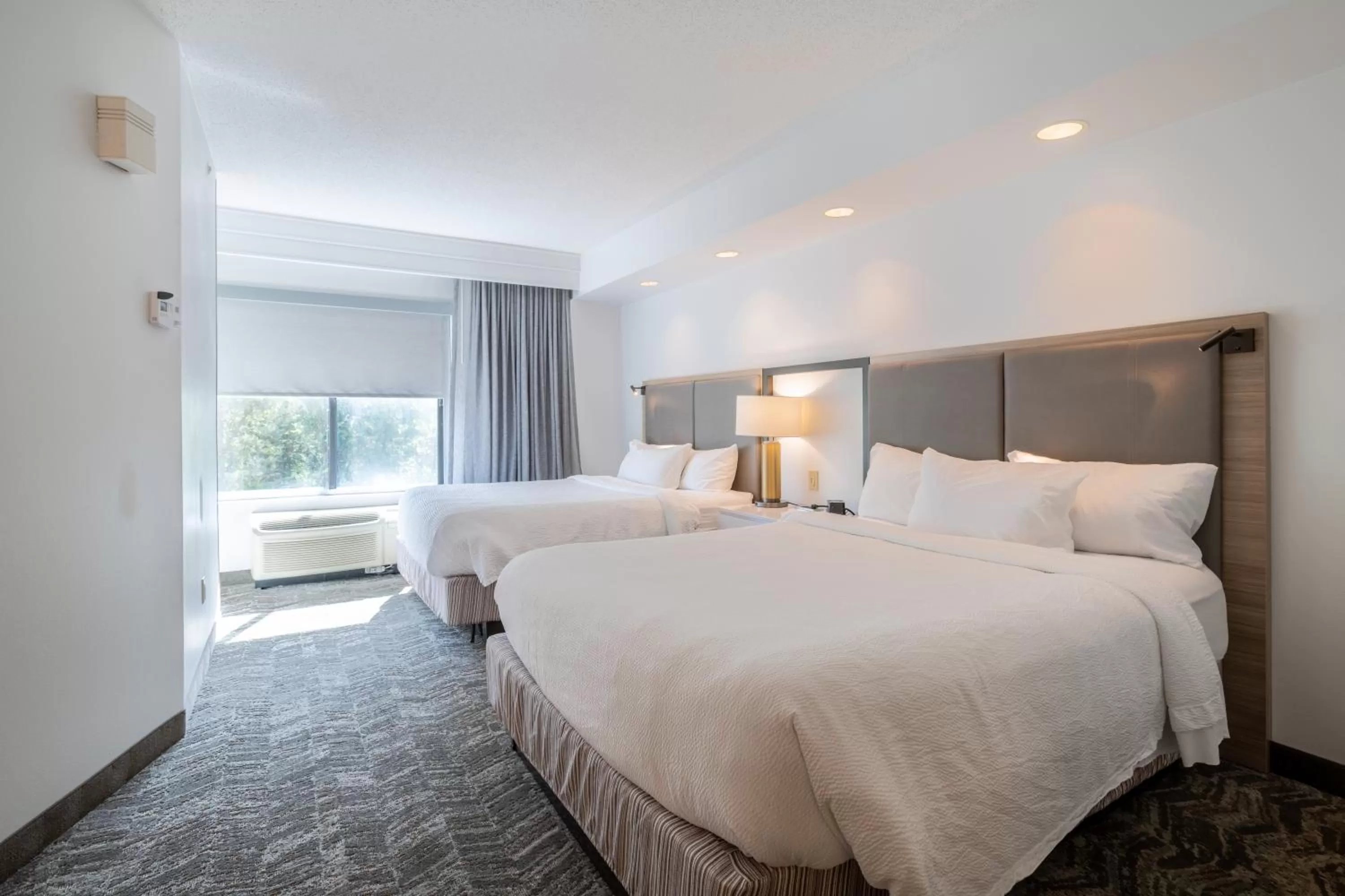 Bed in SpringHill Suites Gainesville