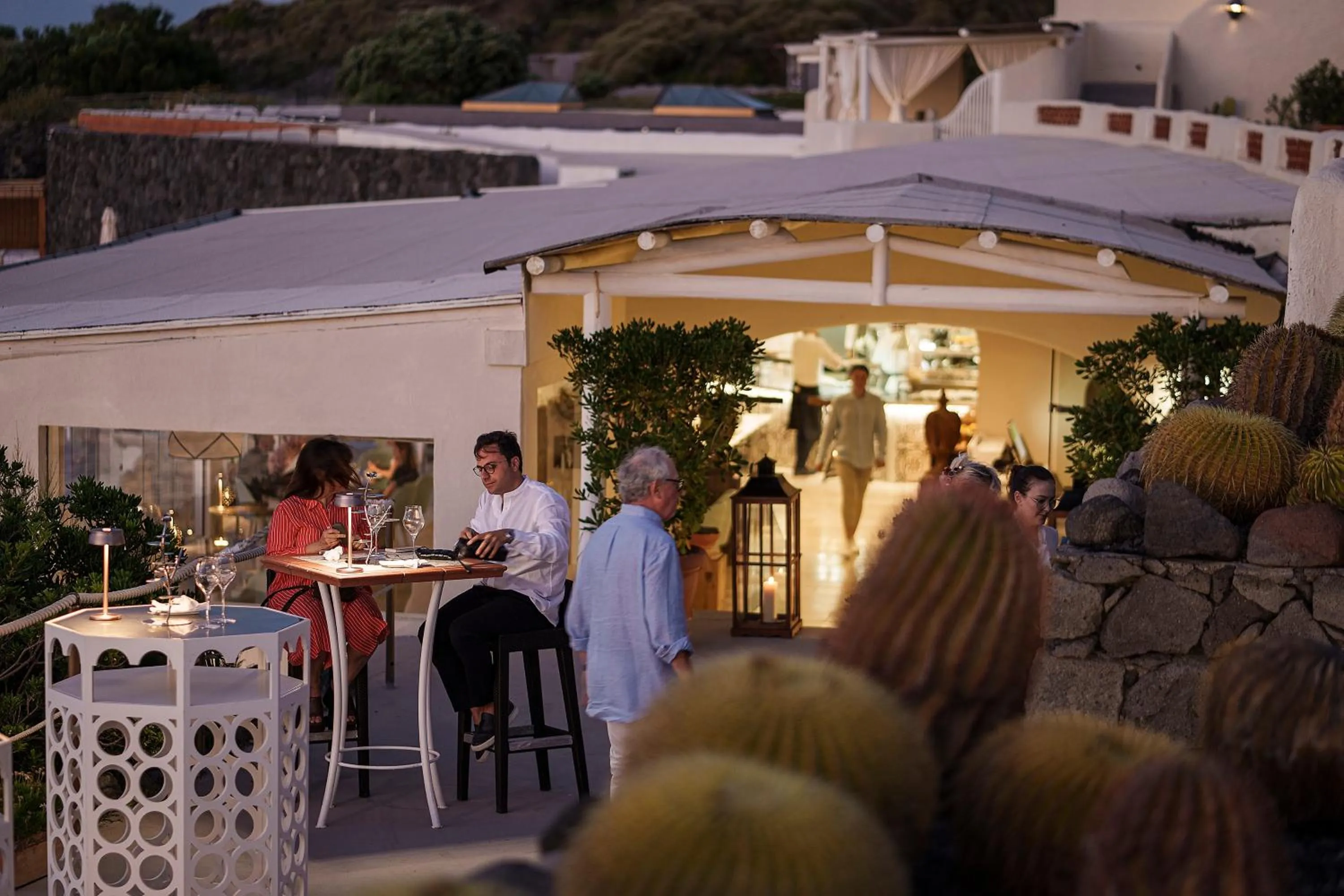 Restaurant/places to eat in Therasia Resort Sea and SPA - The Leading Hotels of the World