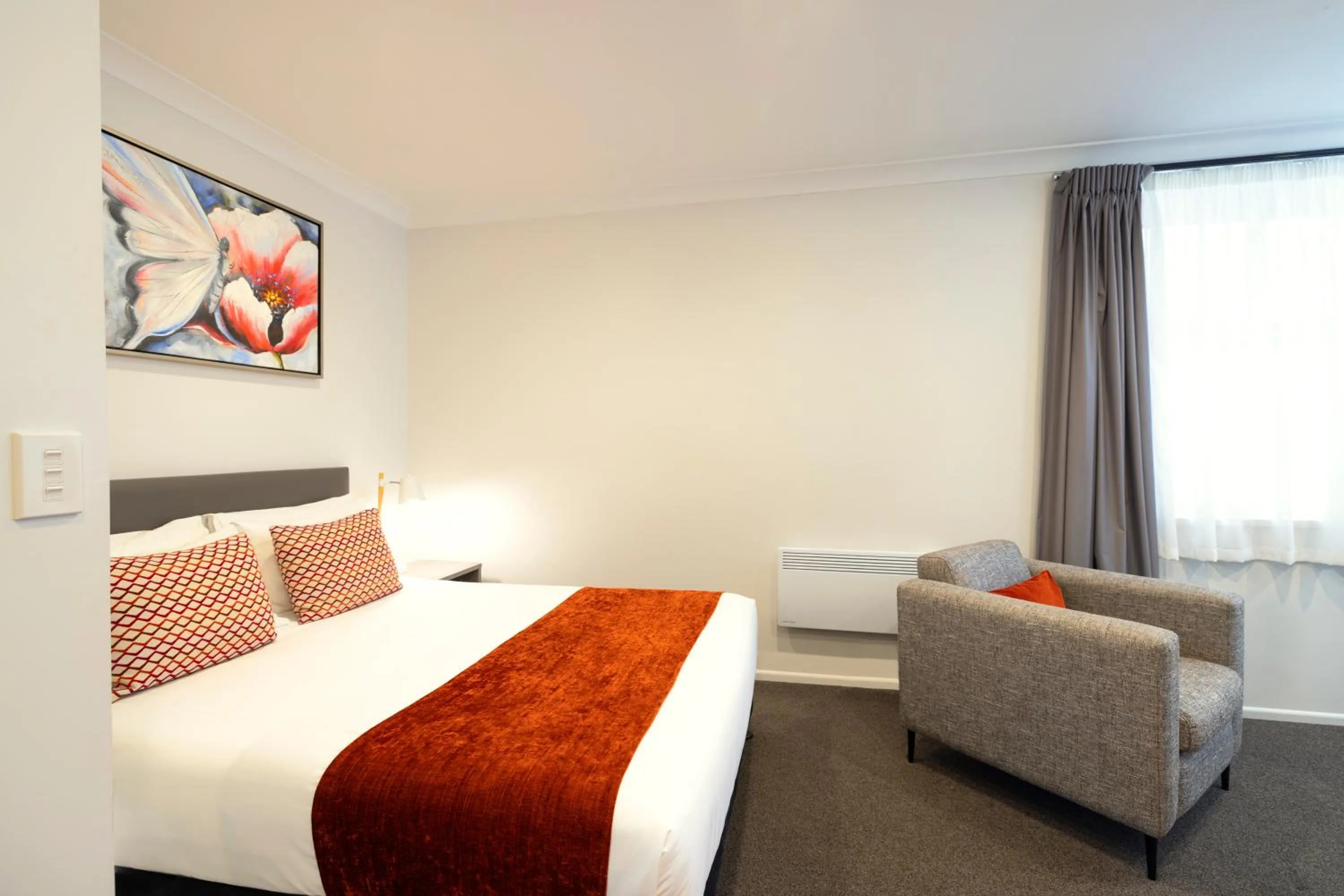 Bed in Quest On The Terrace Serviced Apartments