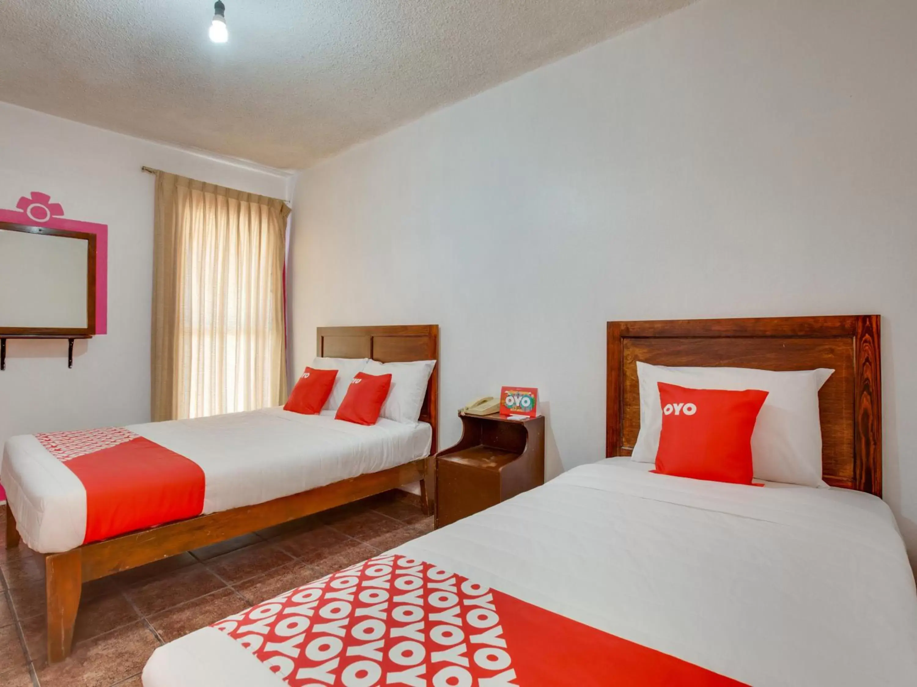 Bedroom, Bed in OYO Hotel Huautla, Oaxaca