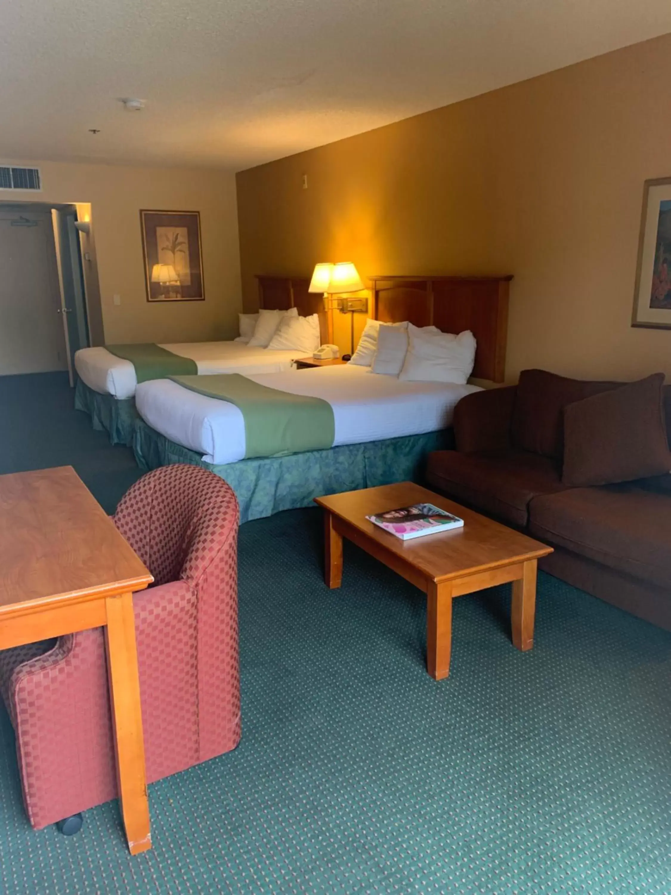 Bed in Miracle Springs Resort and Spa