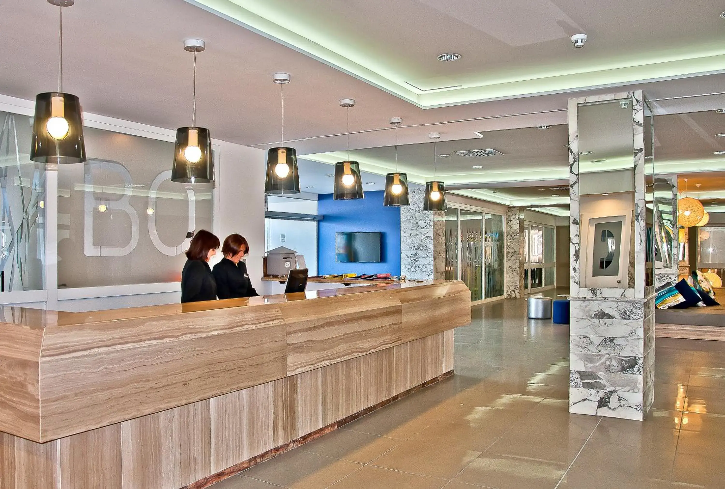 Lobby or reception, Lobby/Reception in BQ Delfín Azul Hotel