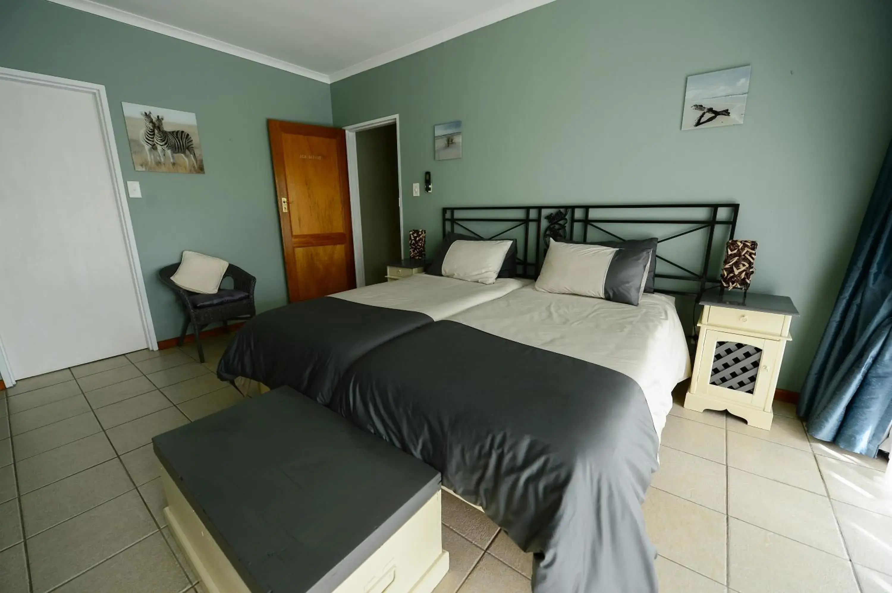 Bed in De Wingerd Wijnland Lodge Bed in De Wingerd Wijnland Lodge