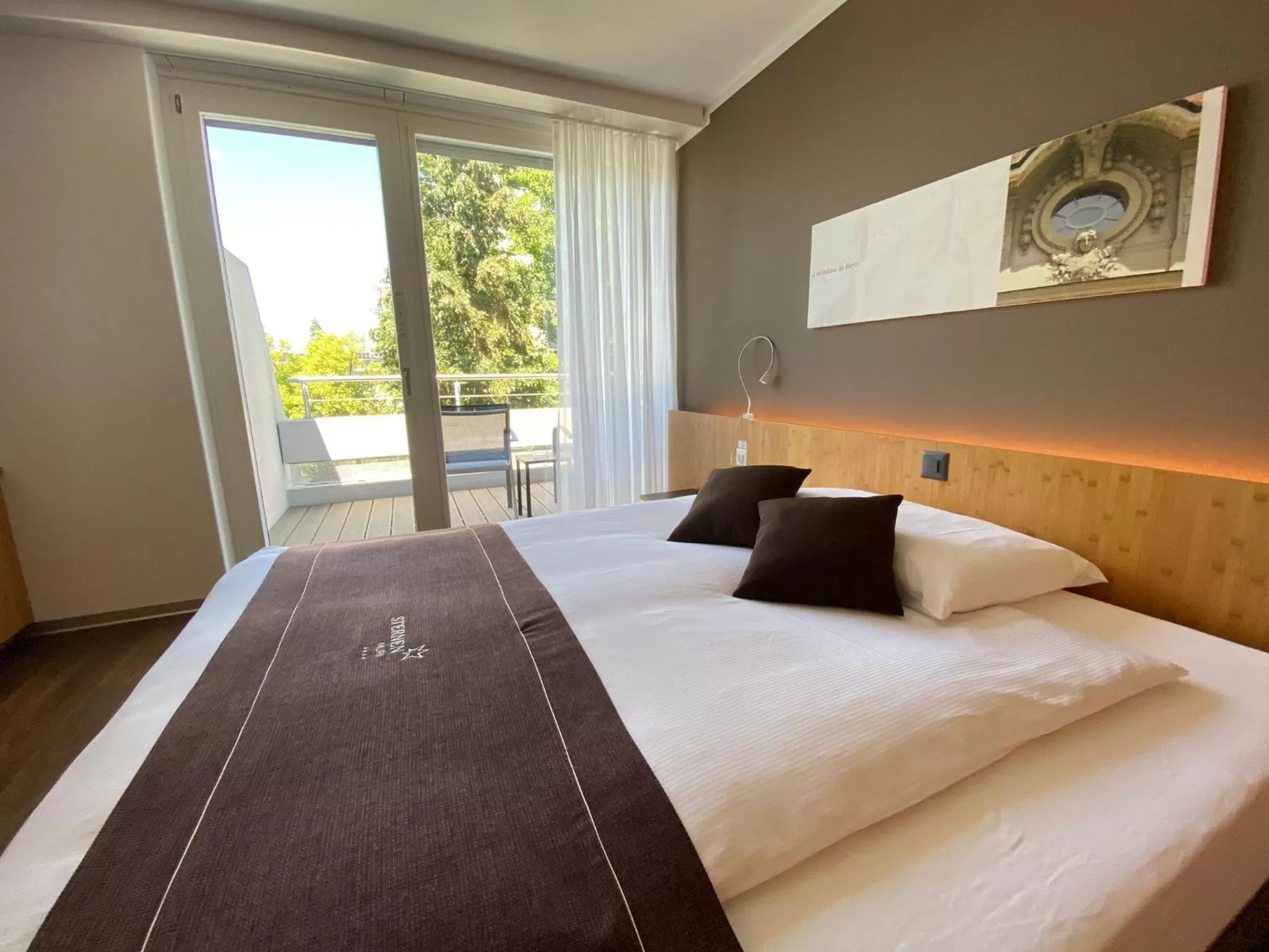 Bed in Hotel & Restaurant STERNEN MURI bei Bern