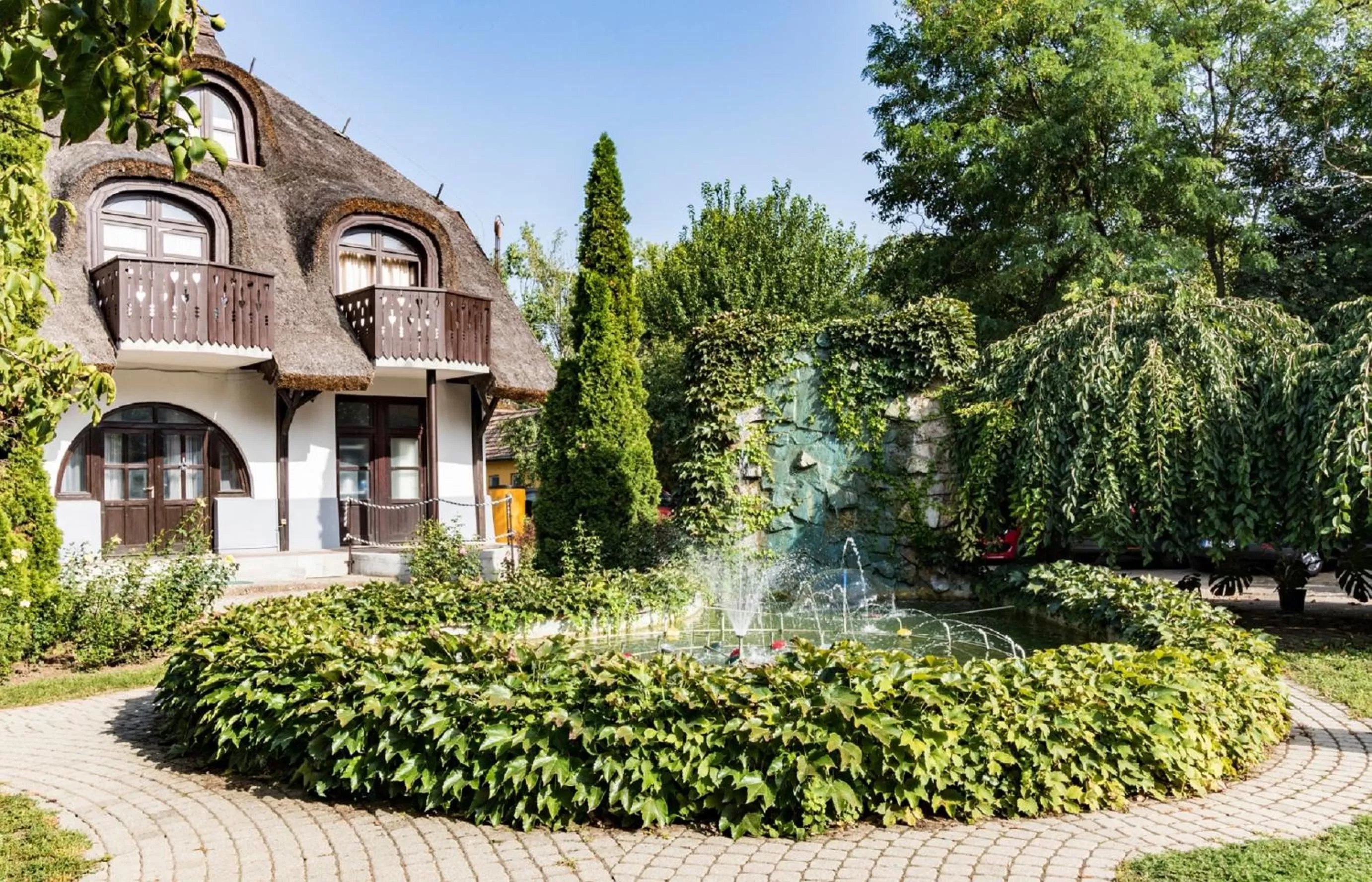 Garden view, Property Building in Gasthof Laci Betyár