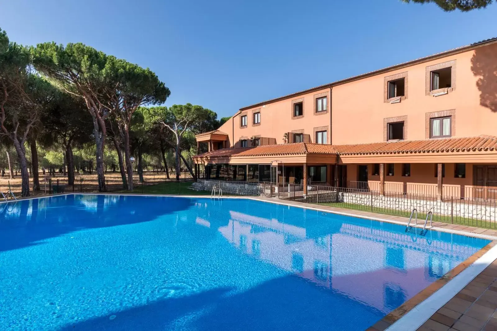 Landmark view in Parador de Tordesillas Landmark view in Parador de Tordesillas