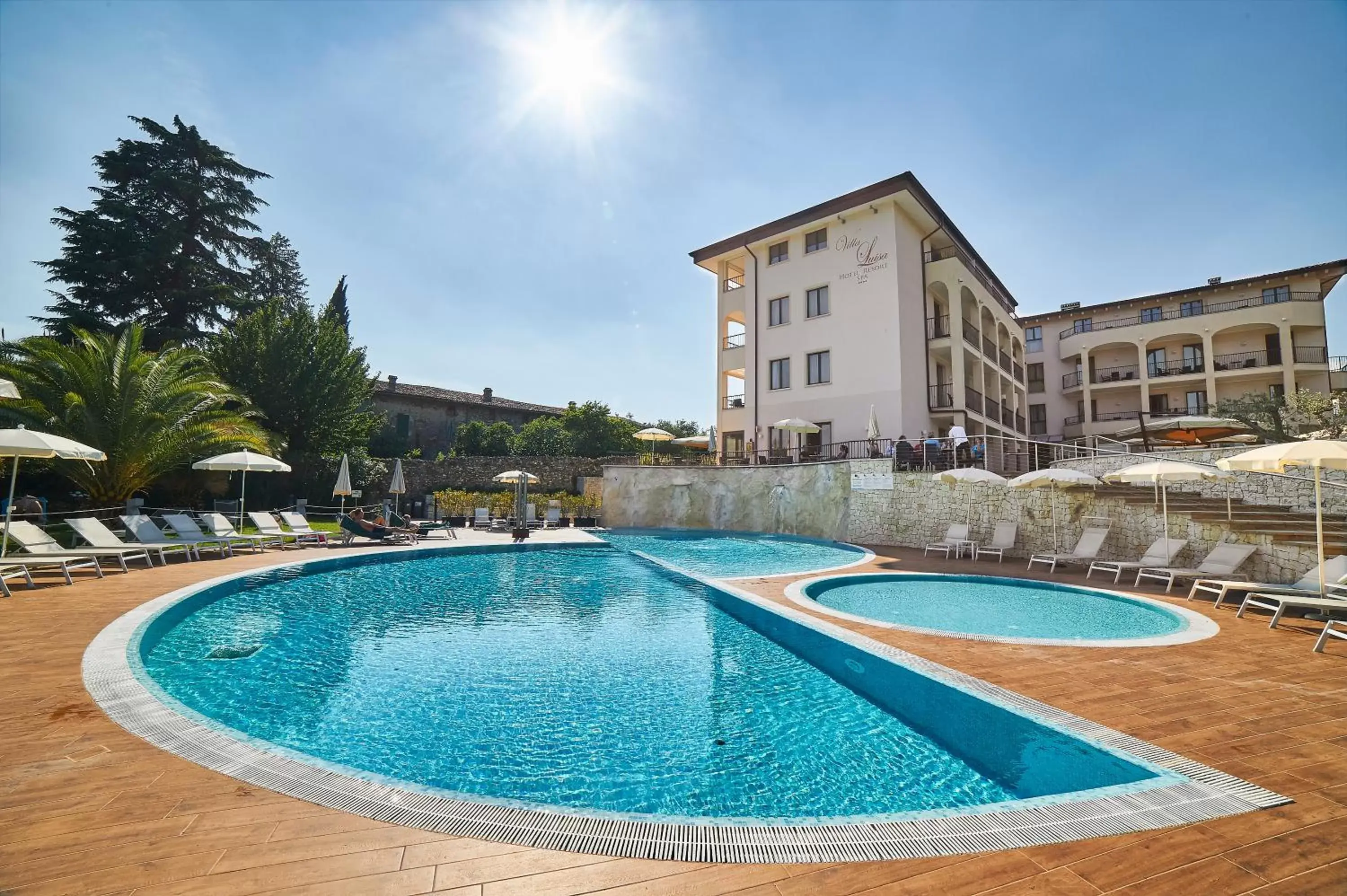 Pool view, Property Building in Hotel Resort Villa Luisa & Spa