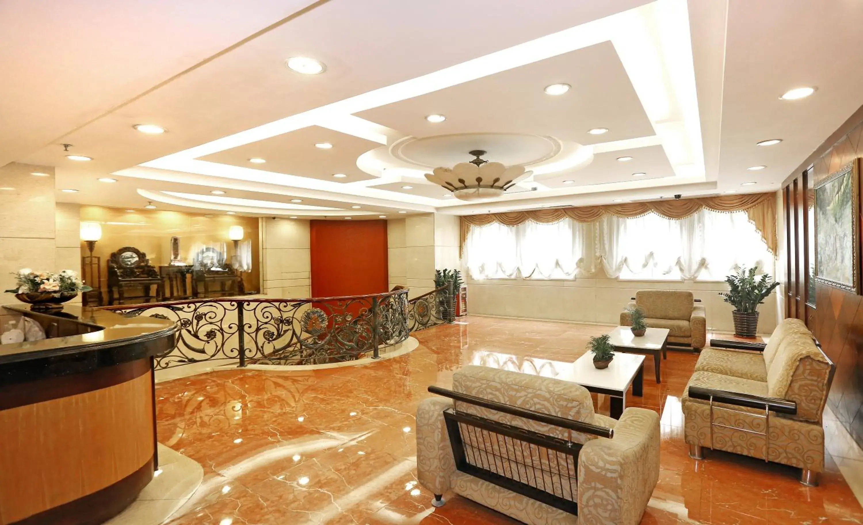 Lobby or reception, Lobby/Reception in Grand Palace Hotel（Grand Hotel Management Group）