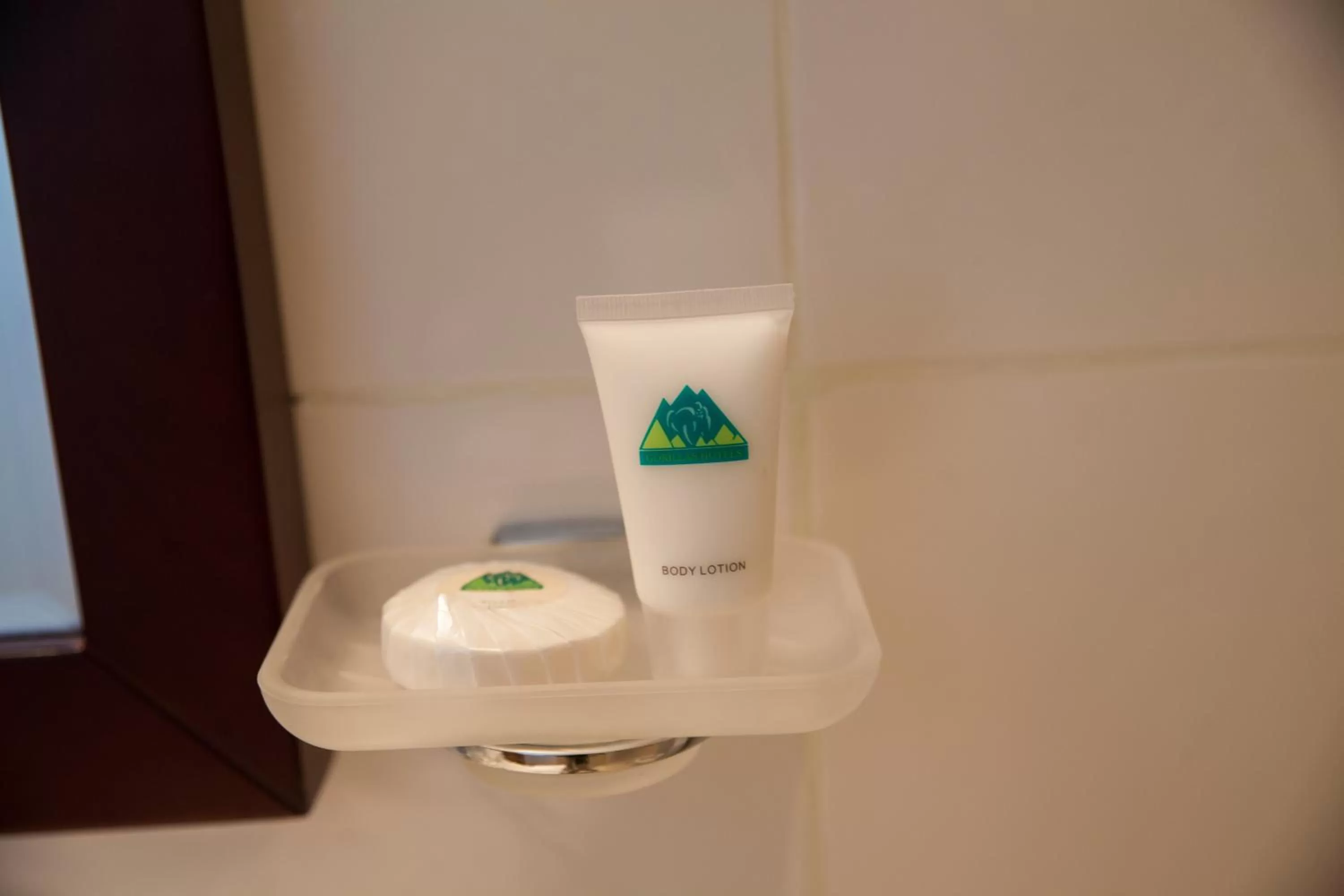 Bathroom in Gorillas Lake Kivu Hotel