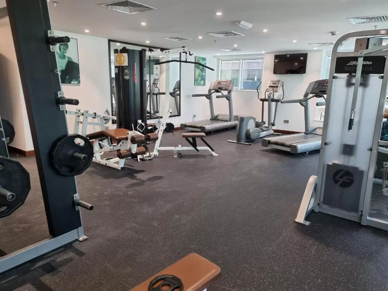 Property building, Fitness Center/Facilities in Number One Tower Suites Hotel