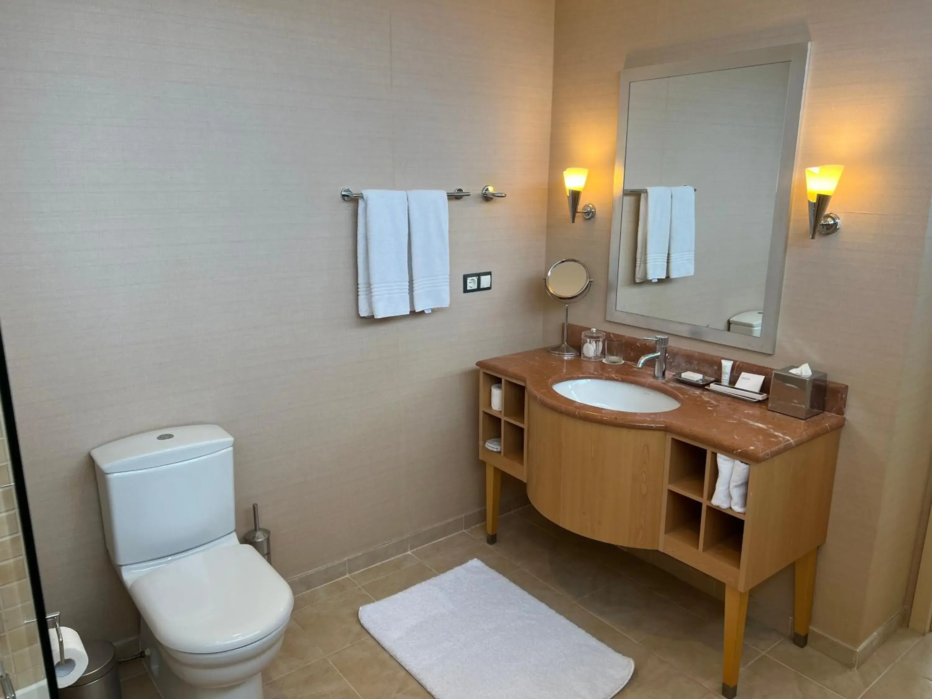 Toilet, Bathroom in Marriott Executive Apartments Atyrau