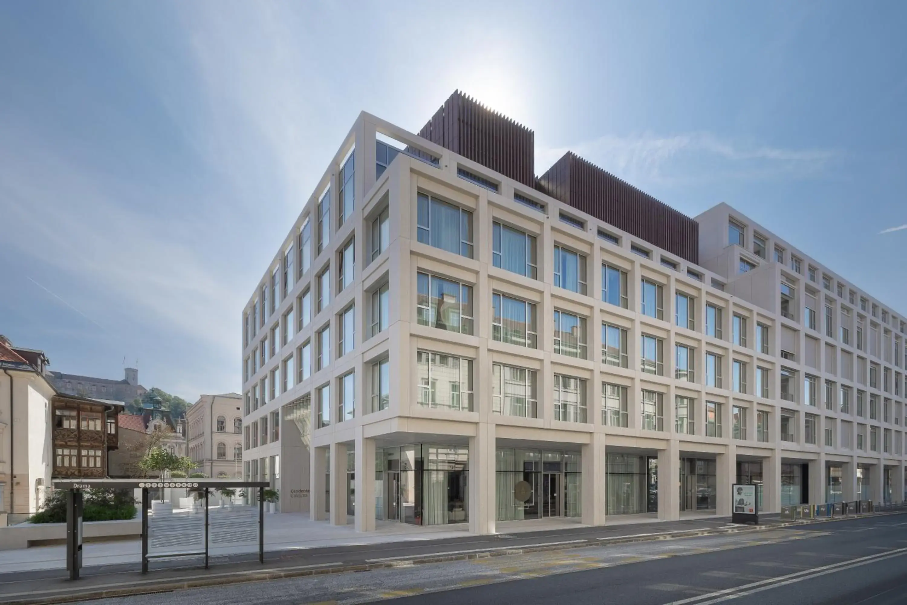 Property building in Occidental Ljubljana Property building in Occidental Ljubljana