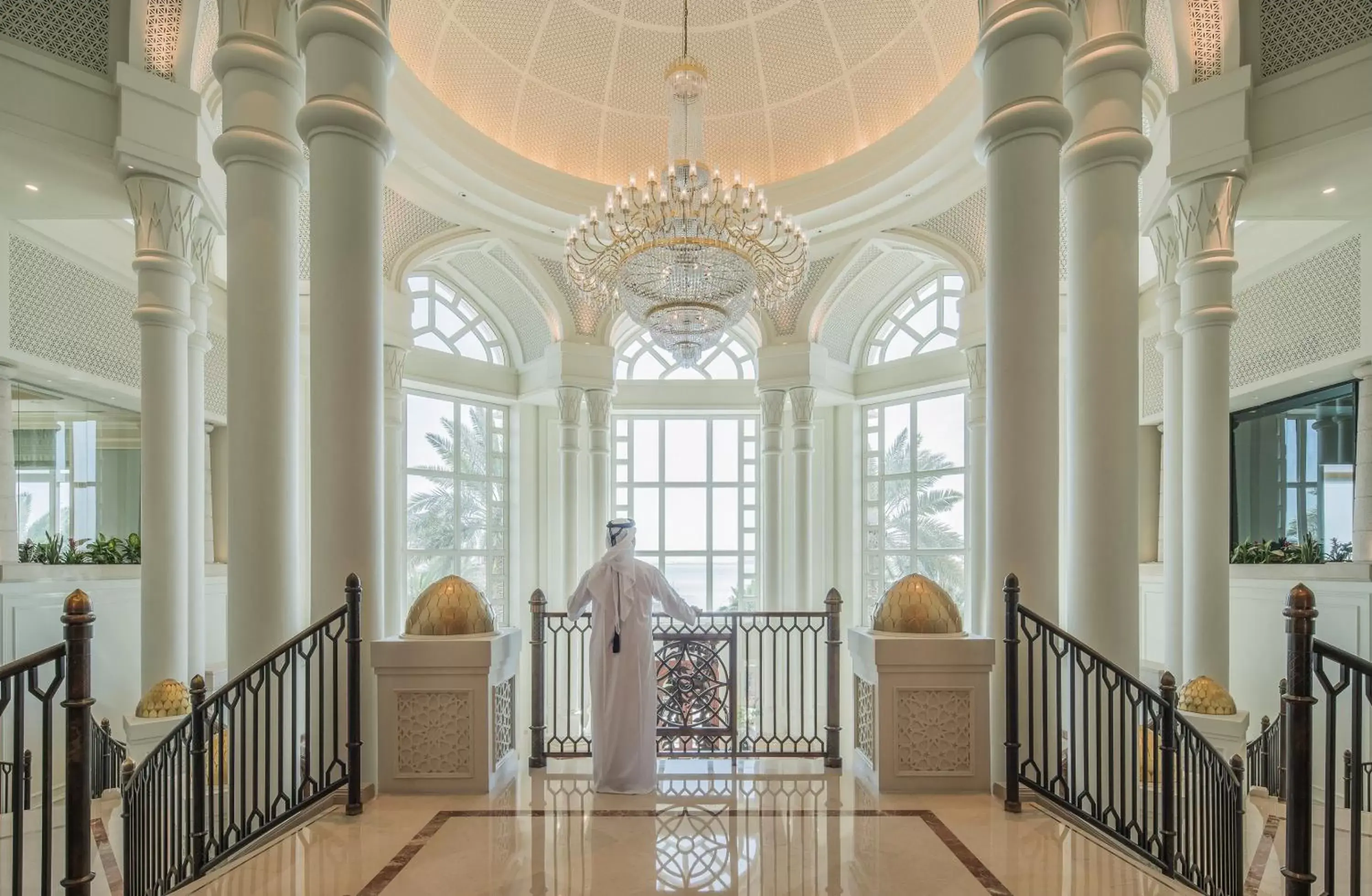 Lobby or reception in Four Seasons Hotel Doha