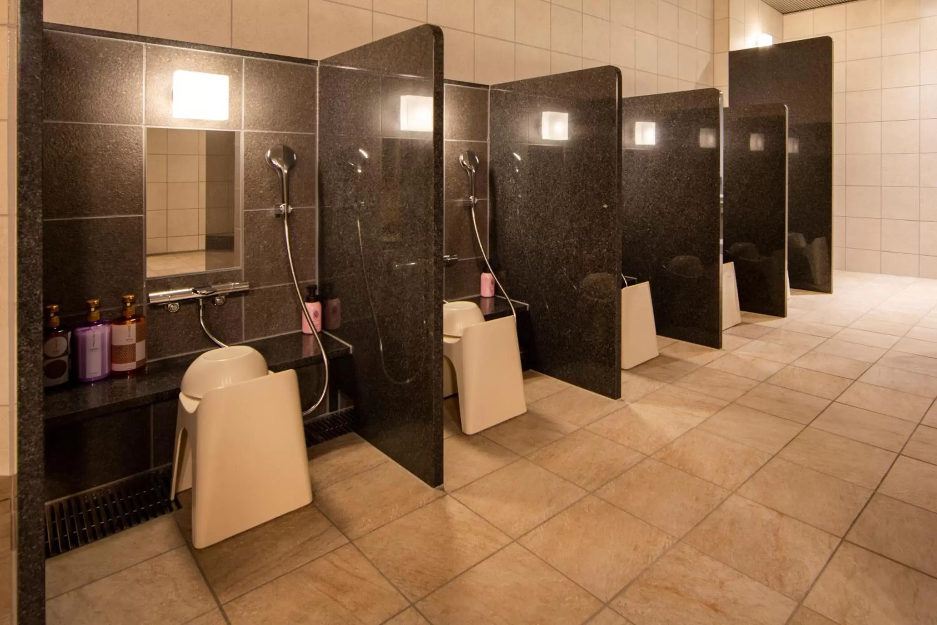 Public Bath, Bathroom in karaksa hotel grande Shin-Osaka Tower