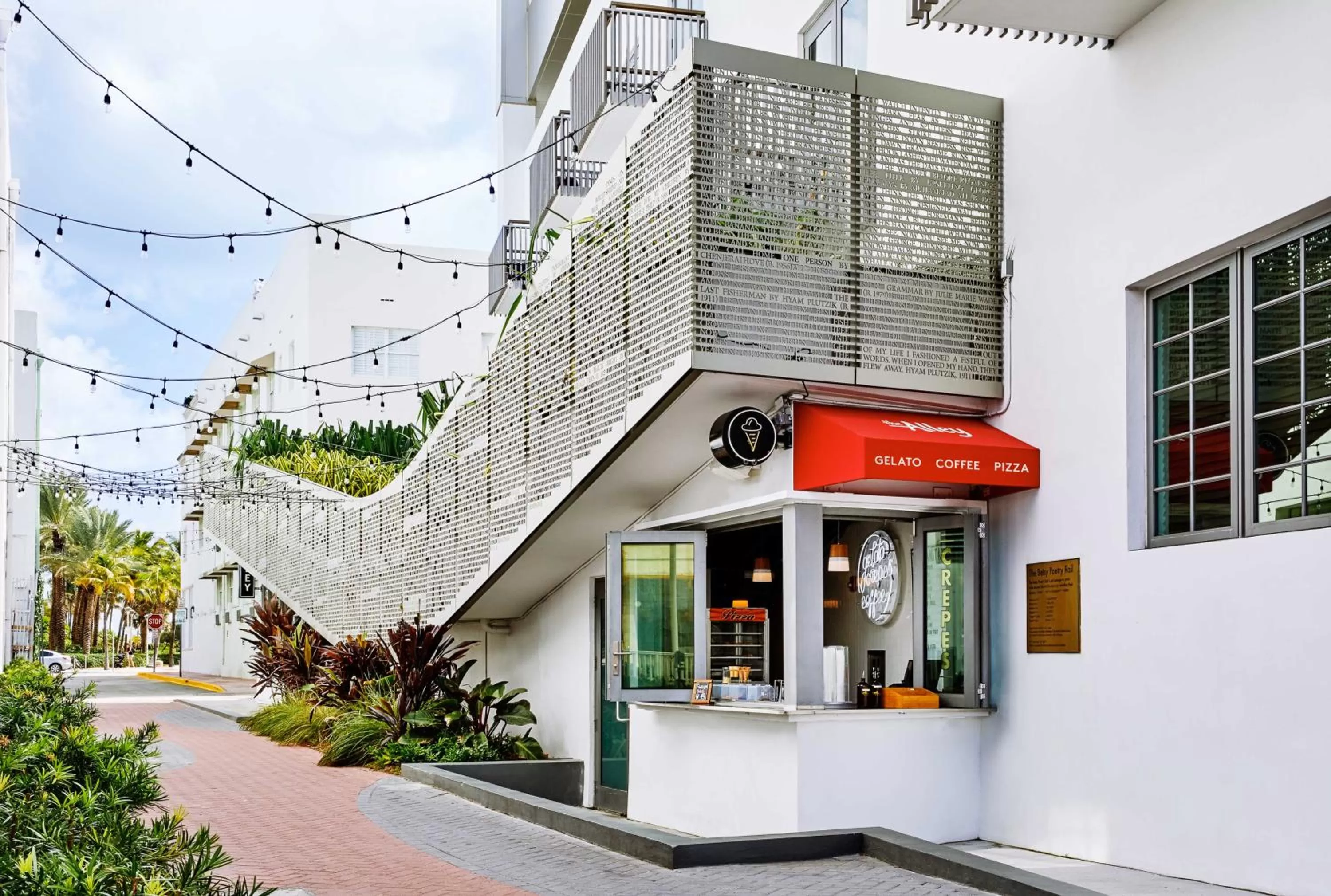 Property building in The Betsy Hotel, South Beach