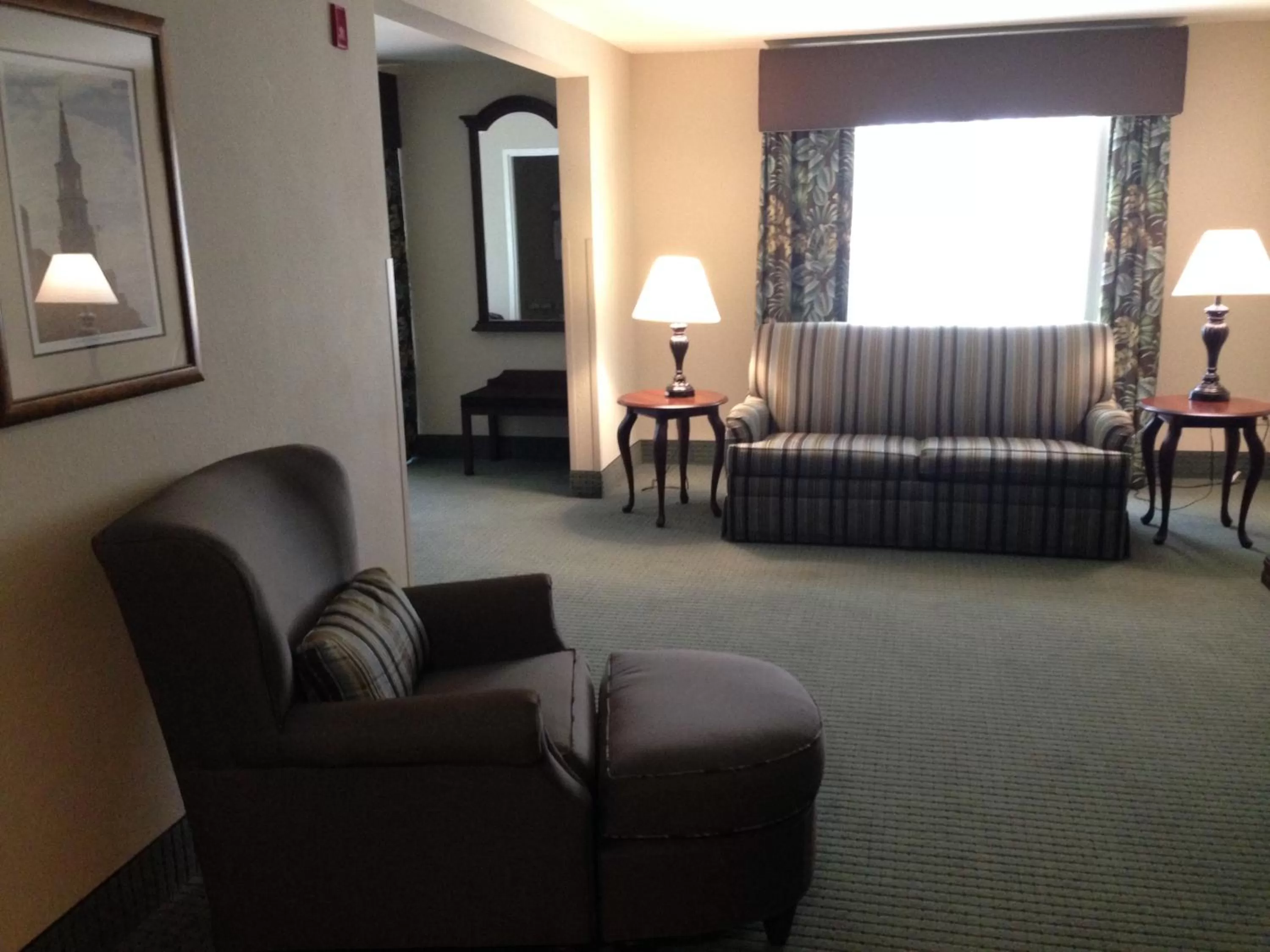 Living room in Wingate by Wyndham Charleston Southern University