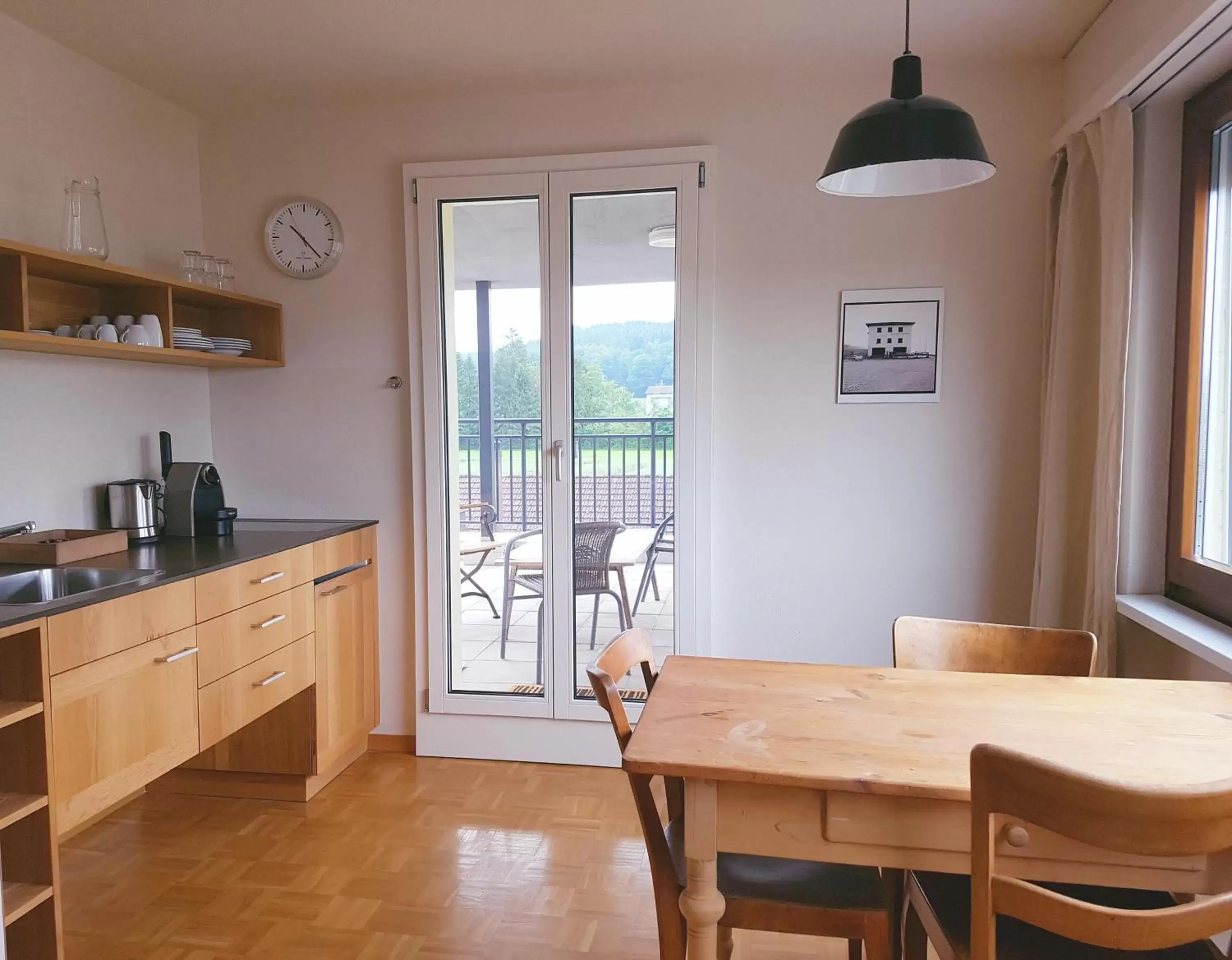 Kitchen or kitchenette, Dining Area in Easy-Living Buholz Hoch 12