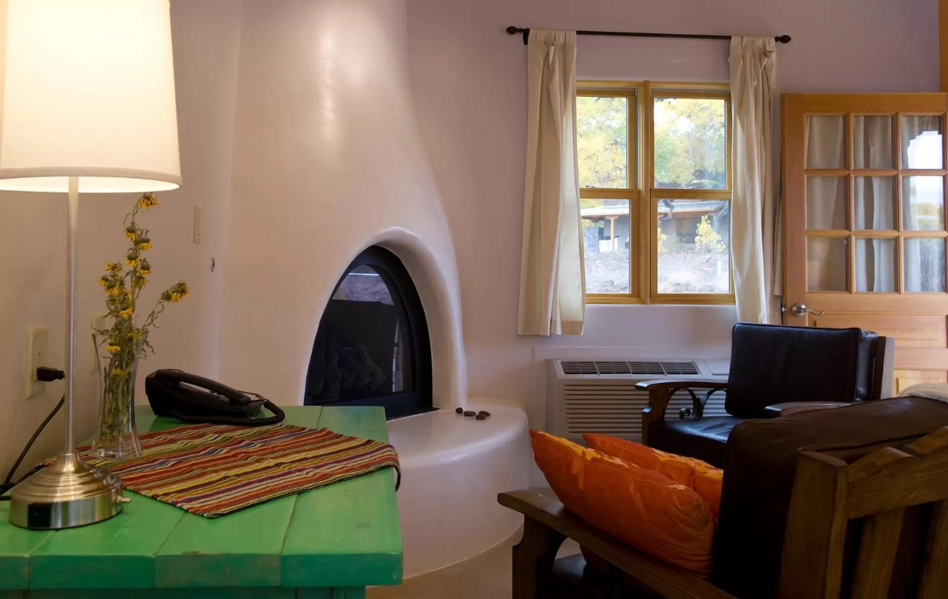 Seating area in Abiquiu Inn