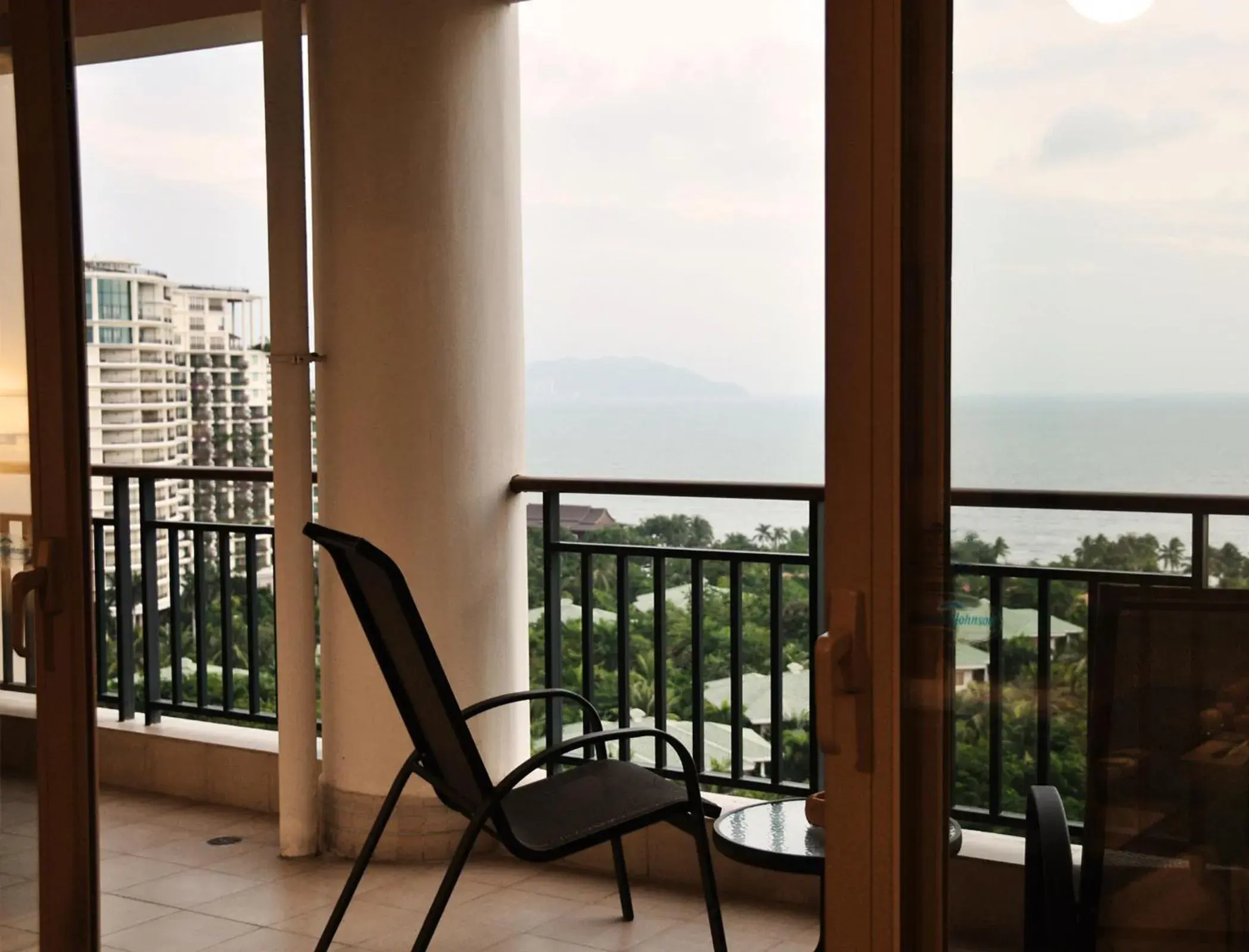 View (from property/room), Balcony/Terrace in Howard Johnson Resort Sanya Bay