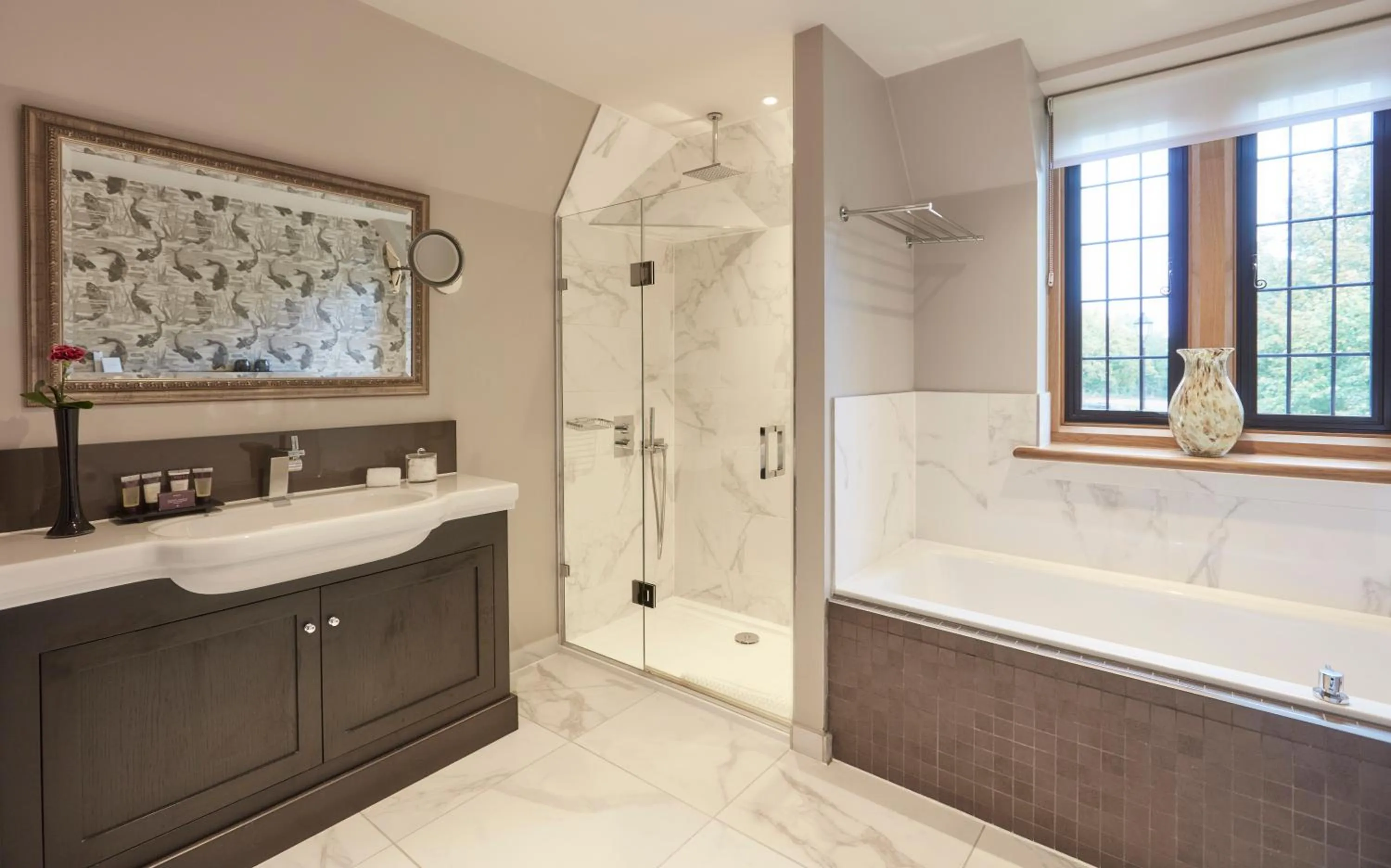 Bathroom in Mallory Court Country House Hotel & Spa