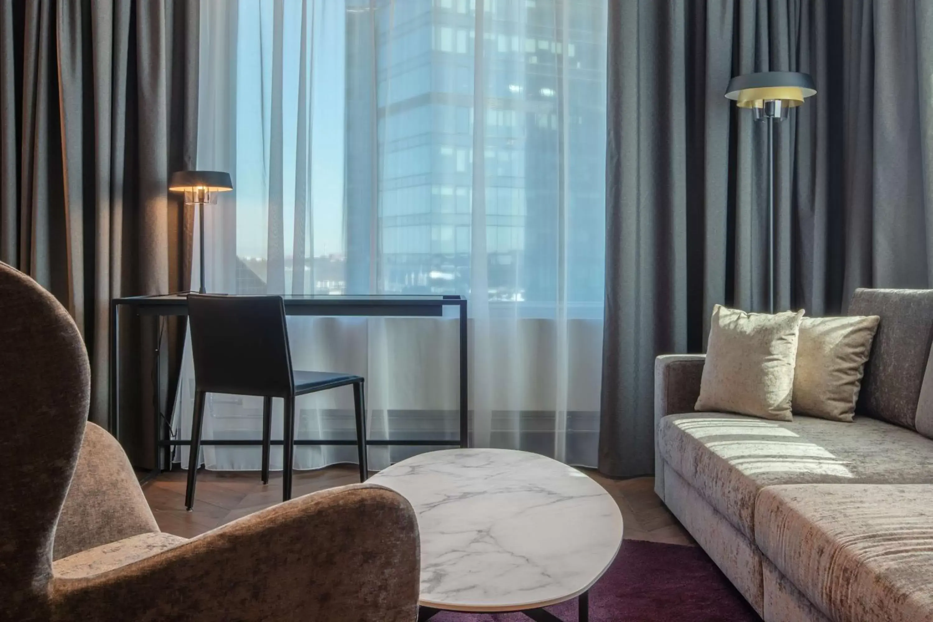 Living room, Seating Area in Radisson Collection Hotel, Tallinn