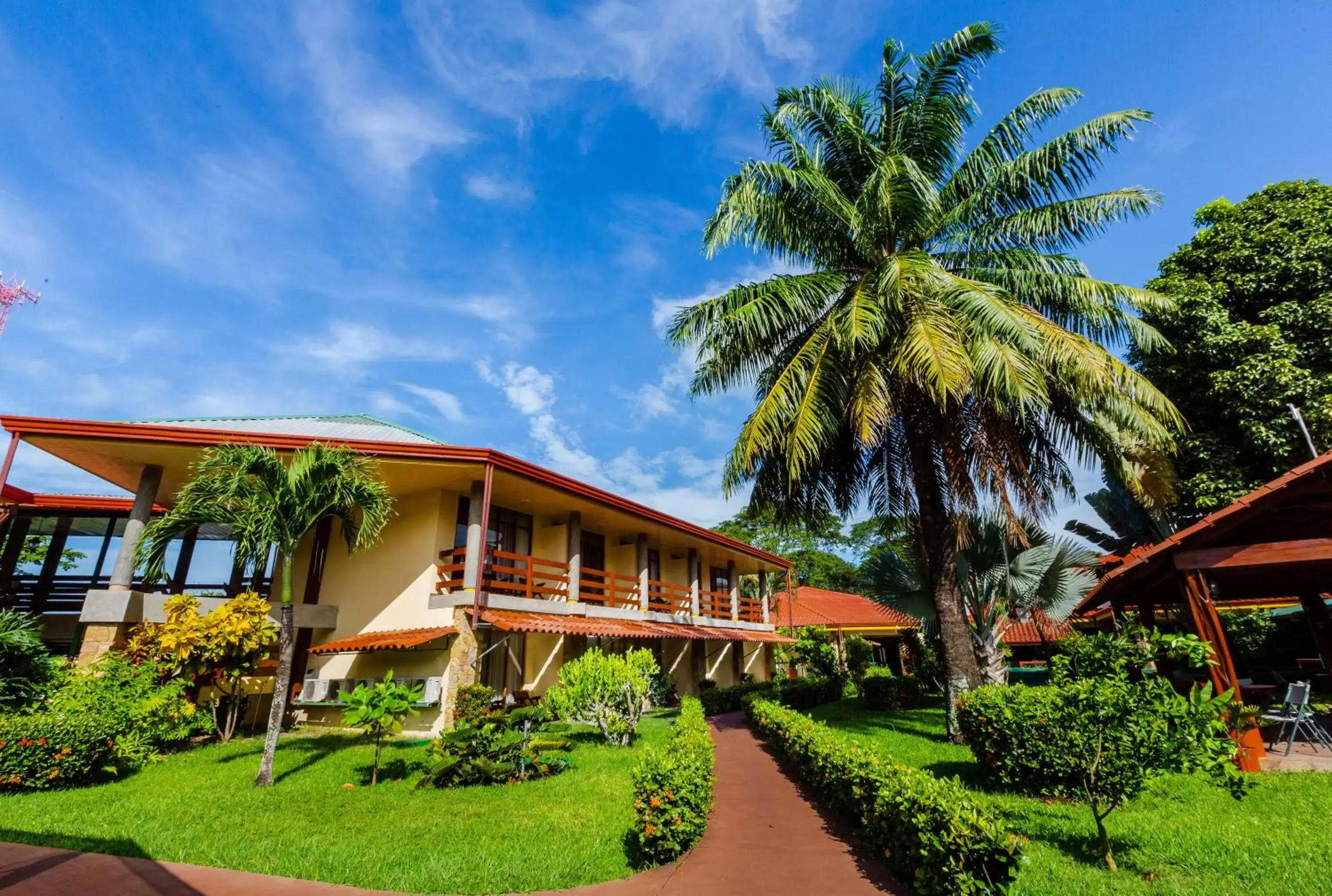 Inner courtyard view, Property Building in Amapola Resort