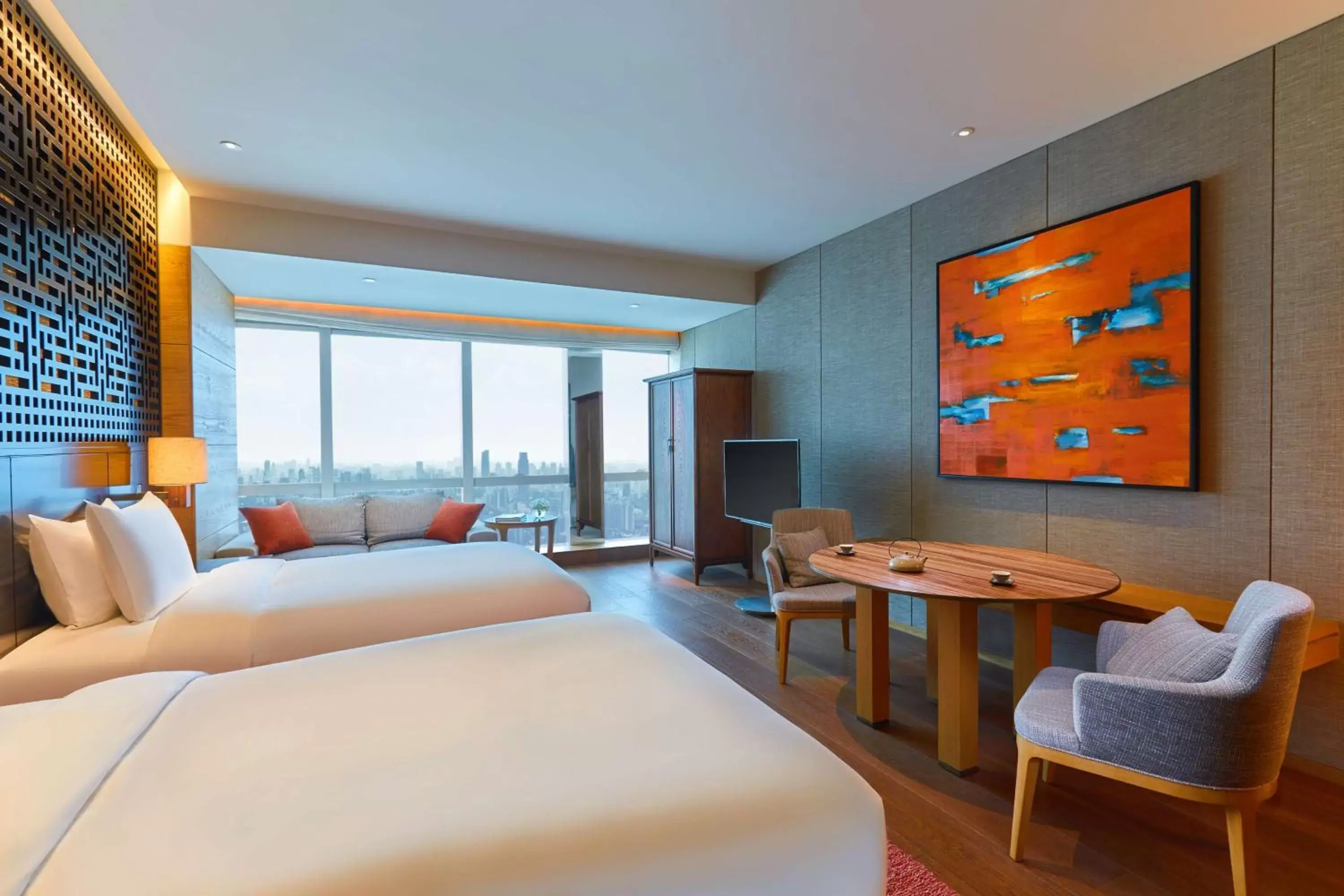 Photo of the whole room in Park Hyatt Guangzhou - Free Shuttle Bus To Canton Fair Complex During Canton Fair Period