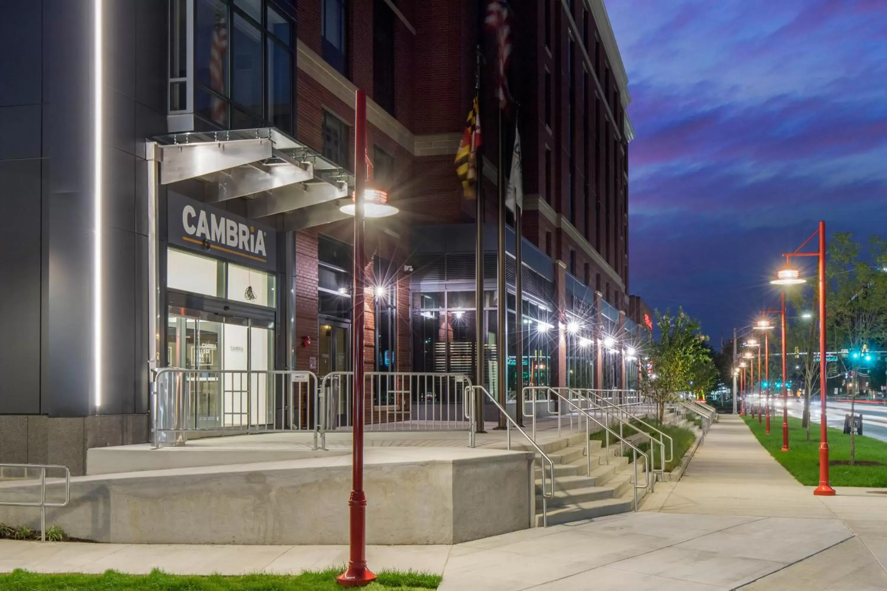 Facade/entrance in Cambria Hotel College Park